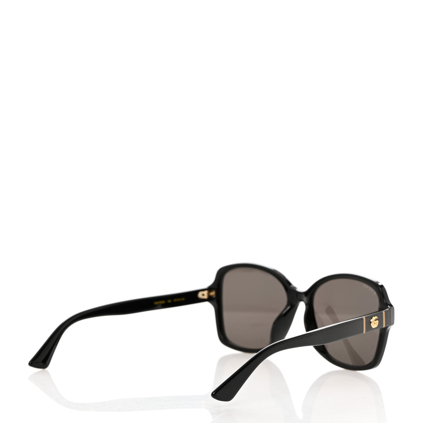 Acetate Square Sunglasses GG0765SA Black