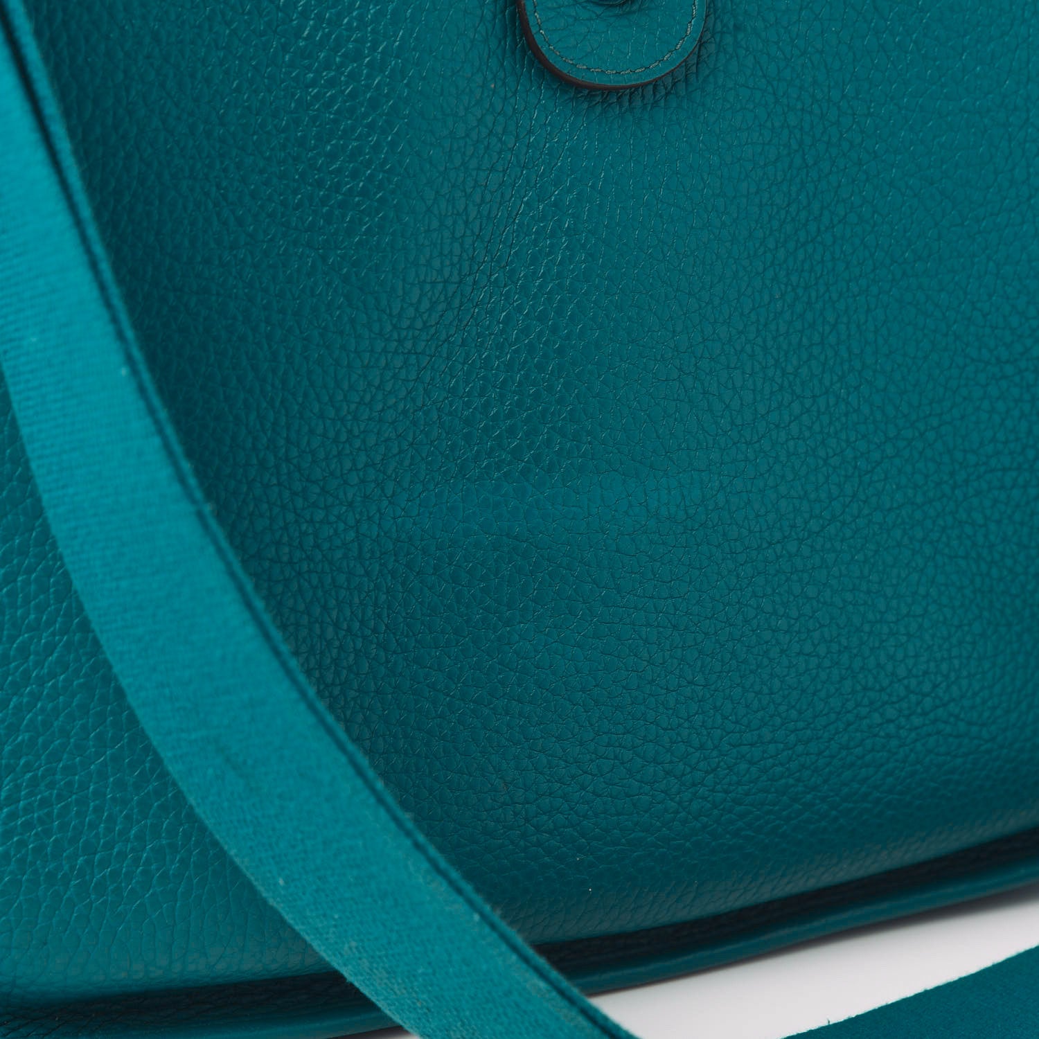 Hermes Taurillon Clemence Evelyne III GM Bleu Izmir 11 of 13