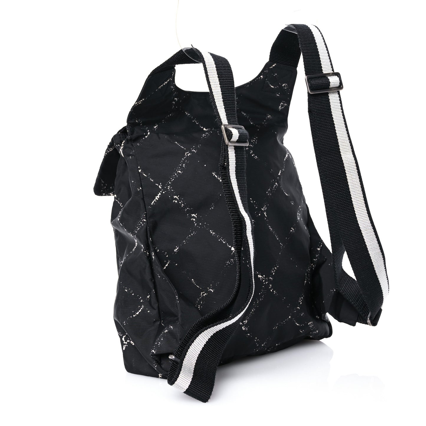 Nylon Travel Backpack Black