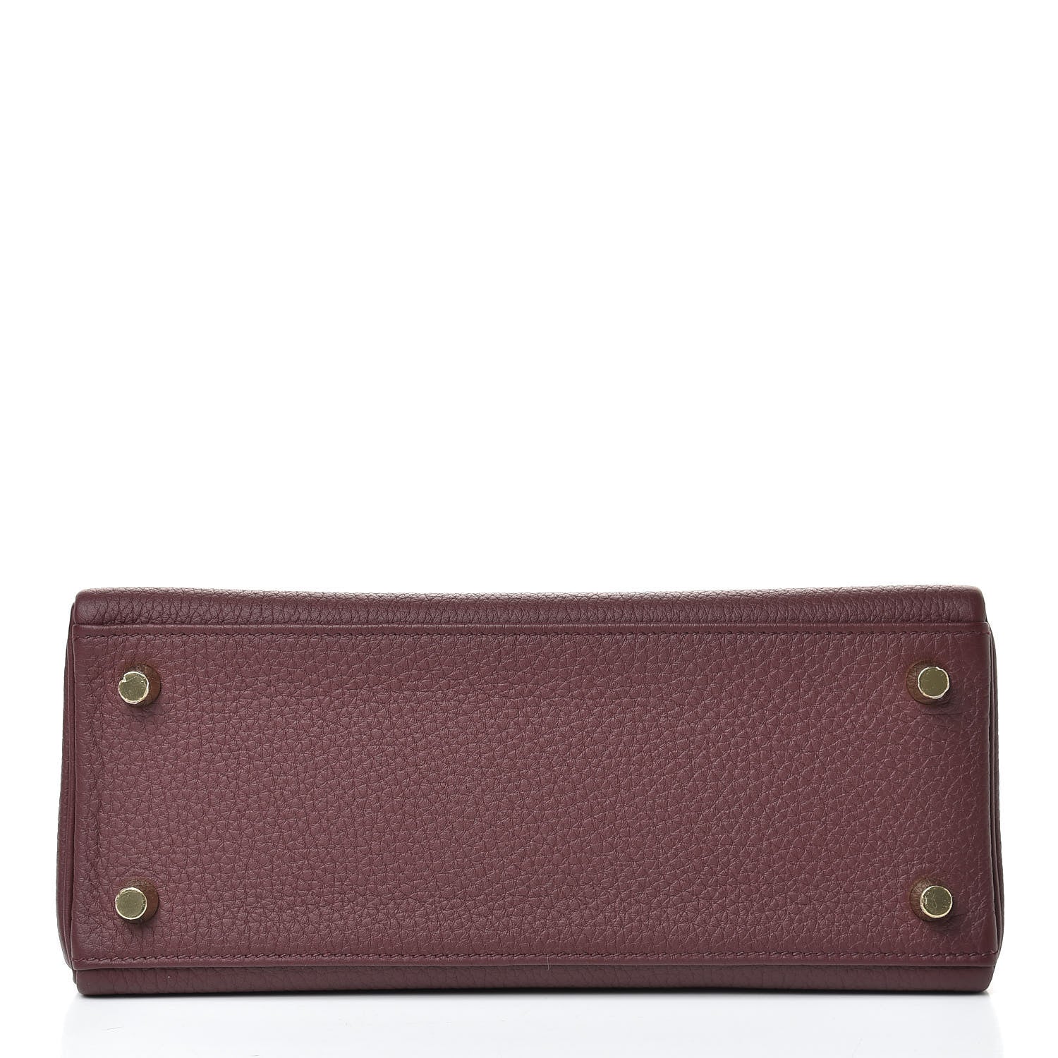 Hermes Togo Kelly Retourne 25 Bordeaux 6 of 40