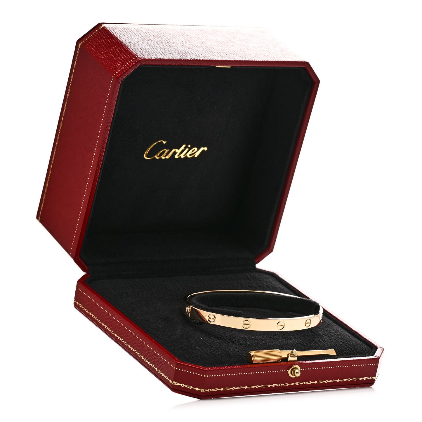 18K Yellow Gold LOVE Bracelet 20