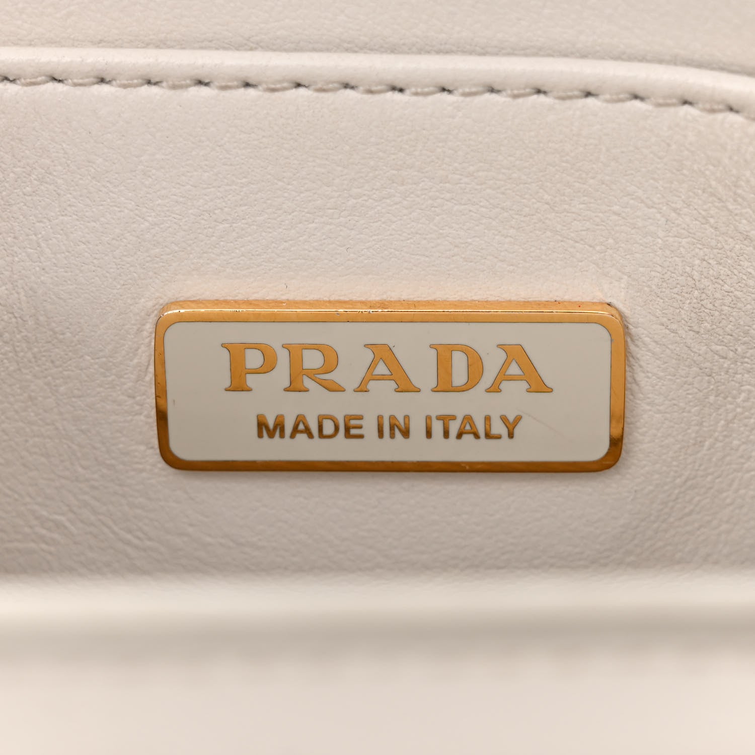 Prada Saffiano Lux Micro Tote White 6 of 9