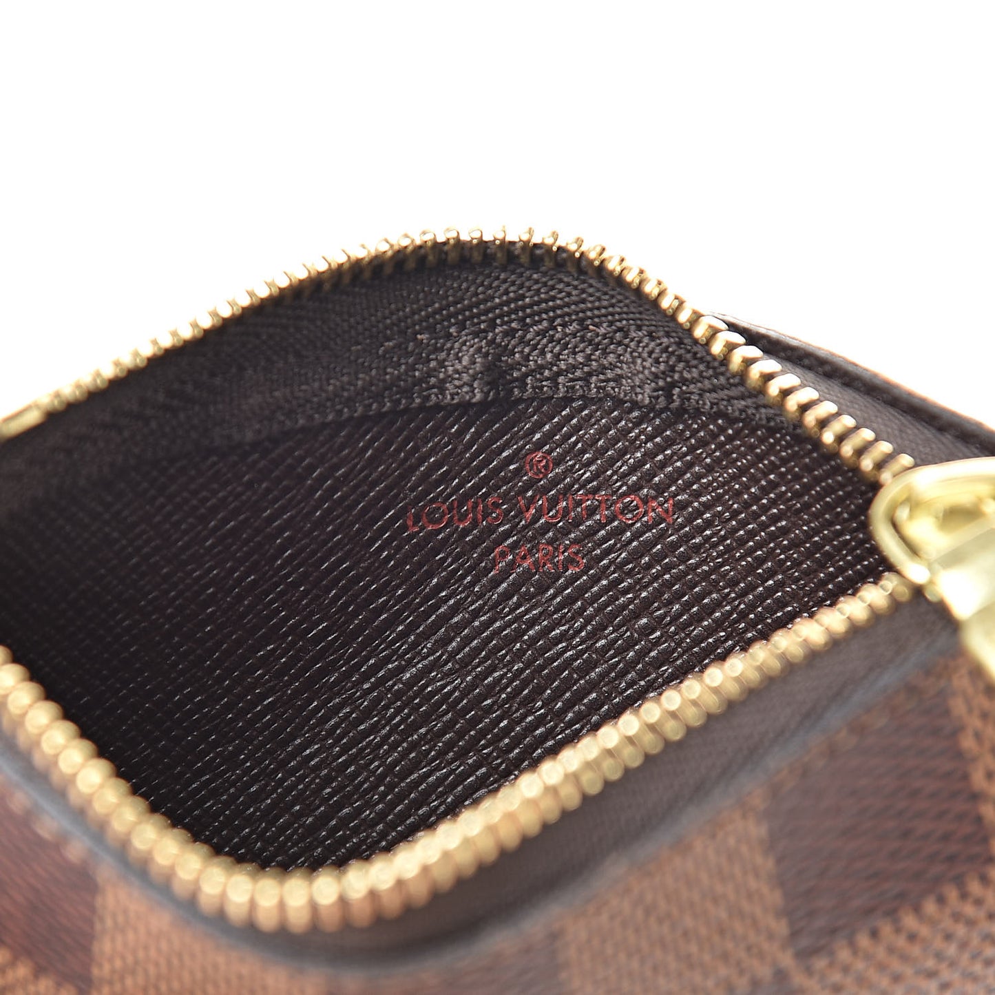 Damier Ebene Key Pouch