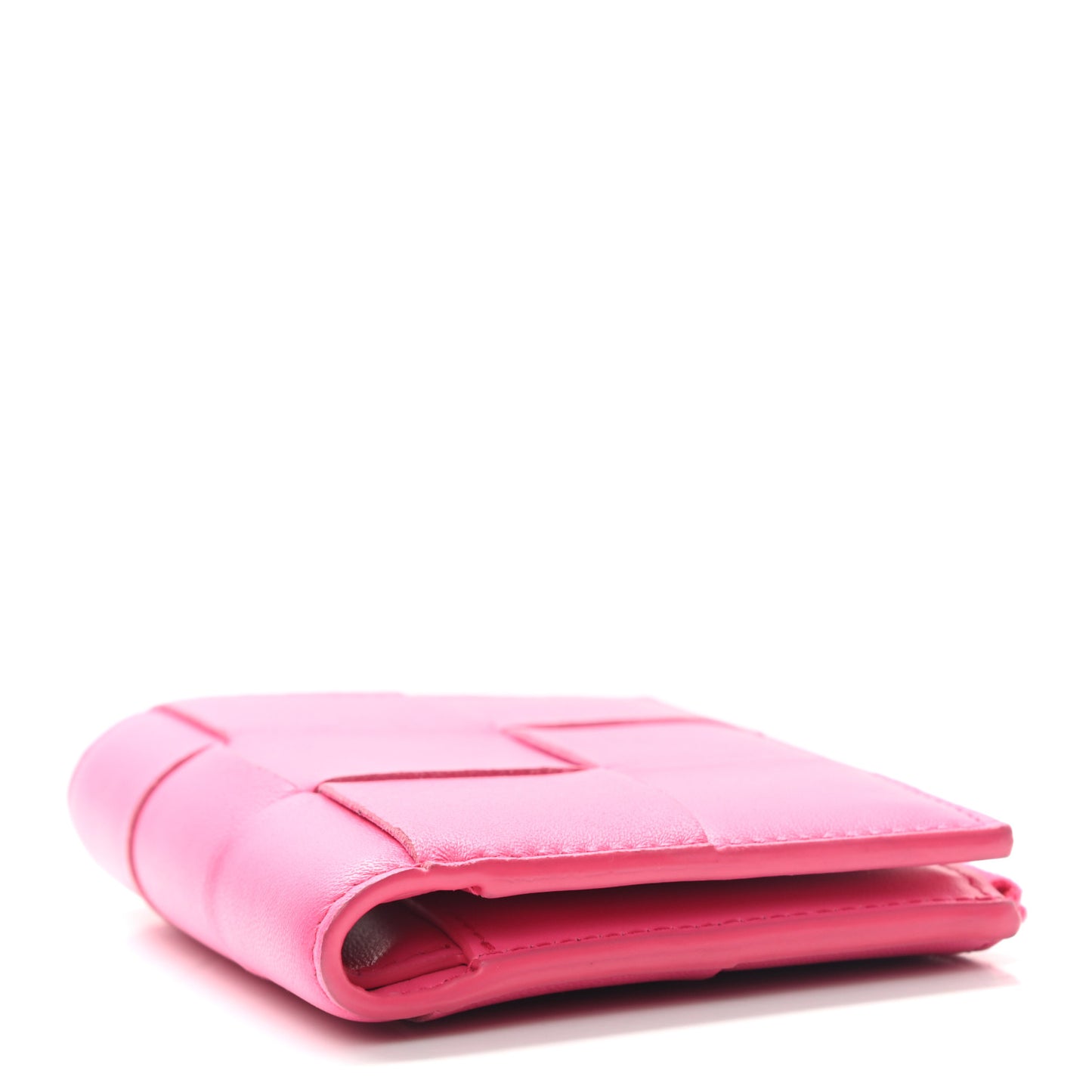 Lambskin Intrecciato Wallet Bon Bon