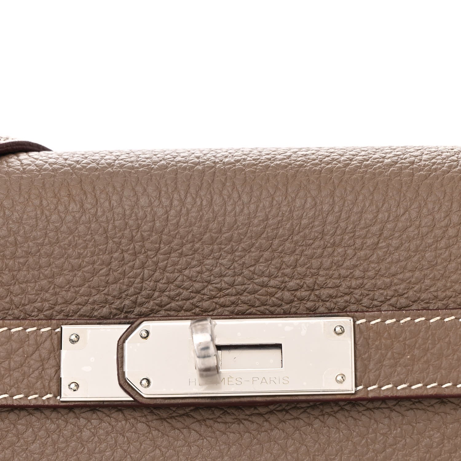 Hermes Togo Kelly Retourne 32 Etoupe 8 of 13