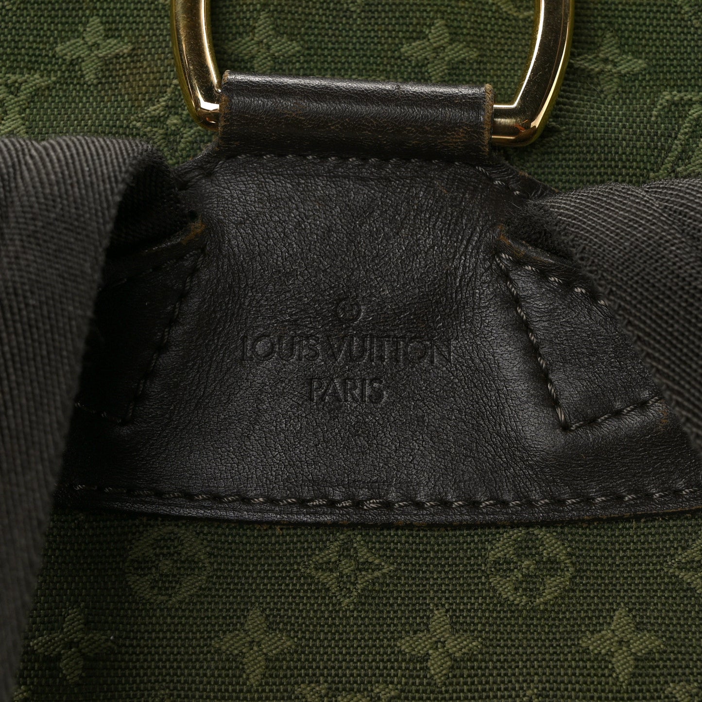 Mini Monogram Montsouris GM Backpack Kaki