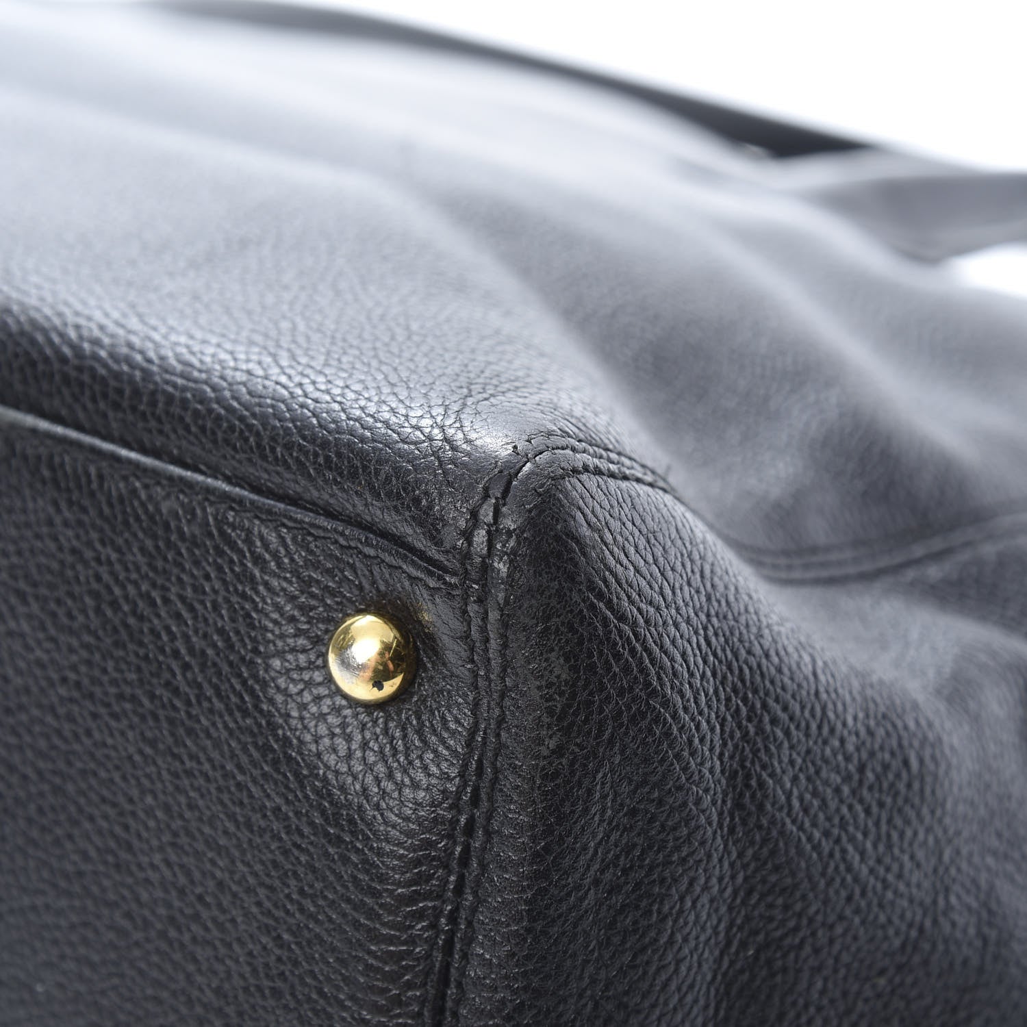 Chanel Calfskin Cerf Executive Shopper Tote Black 11 of 19