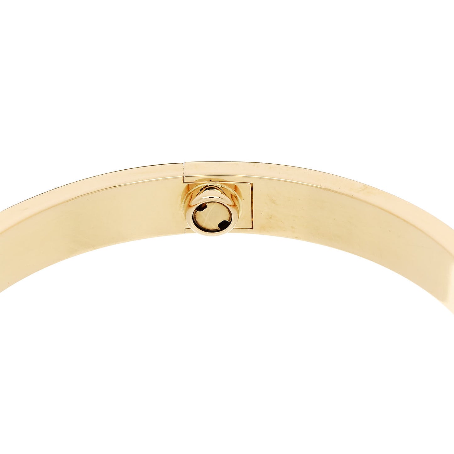 18K Yellow Gold LOVE Bracelet 17