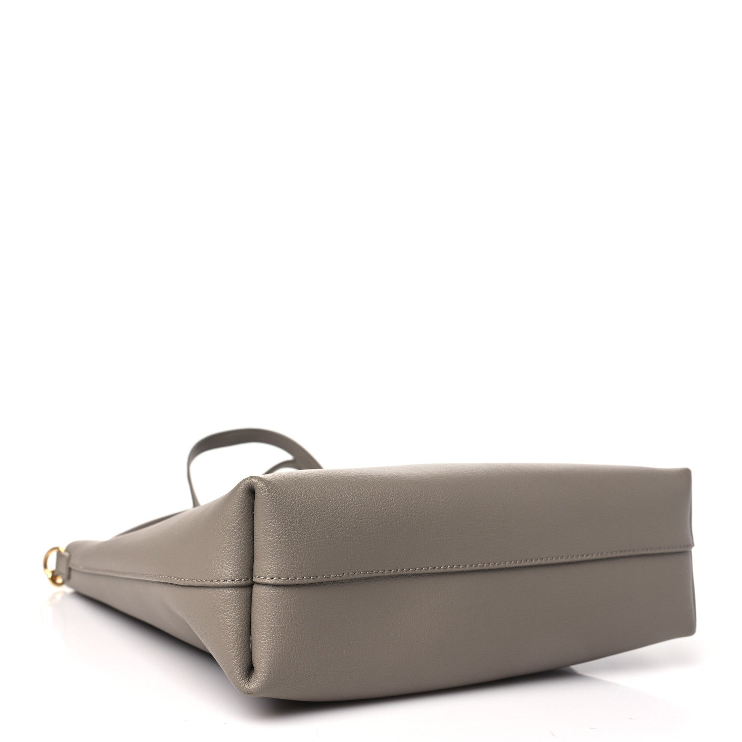 Saint Laurent Calfskin Toy Shopping Tote Greyish Brown 4 of 10
