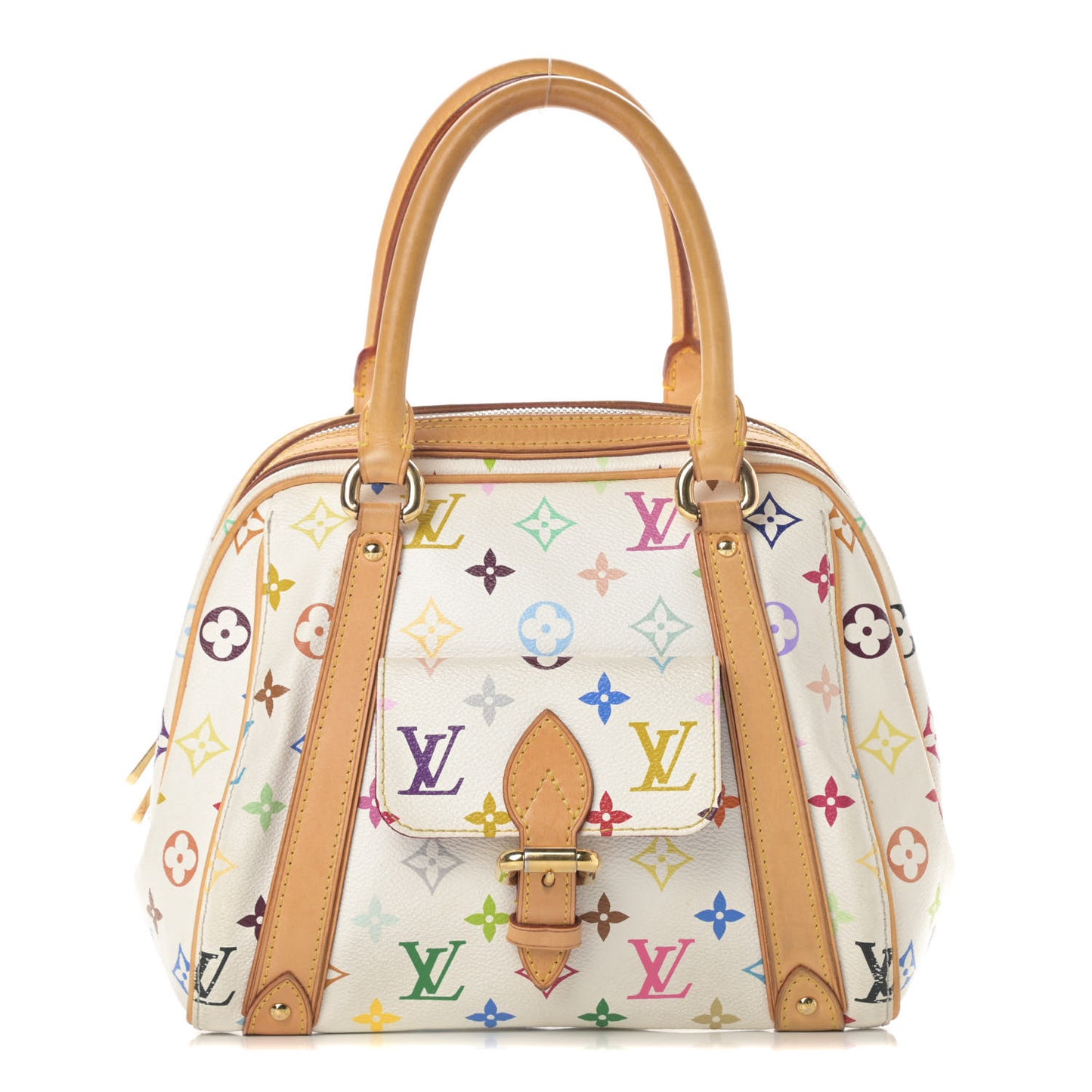 Monogram Multicolor Priscilla White