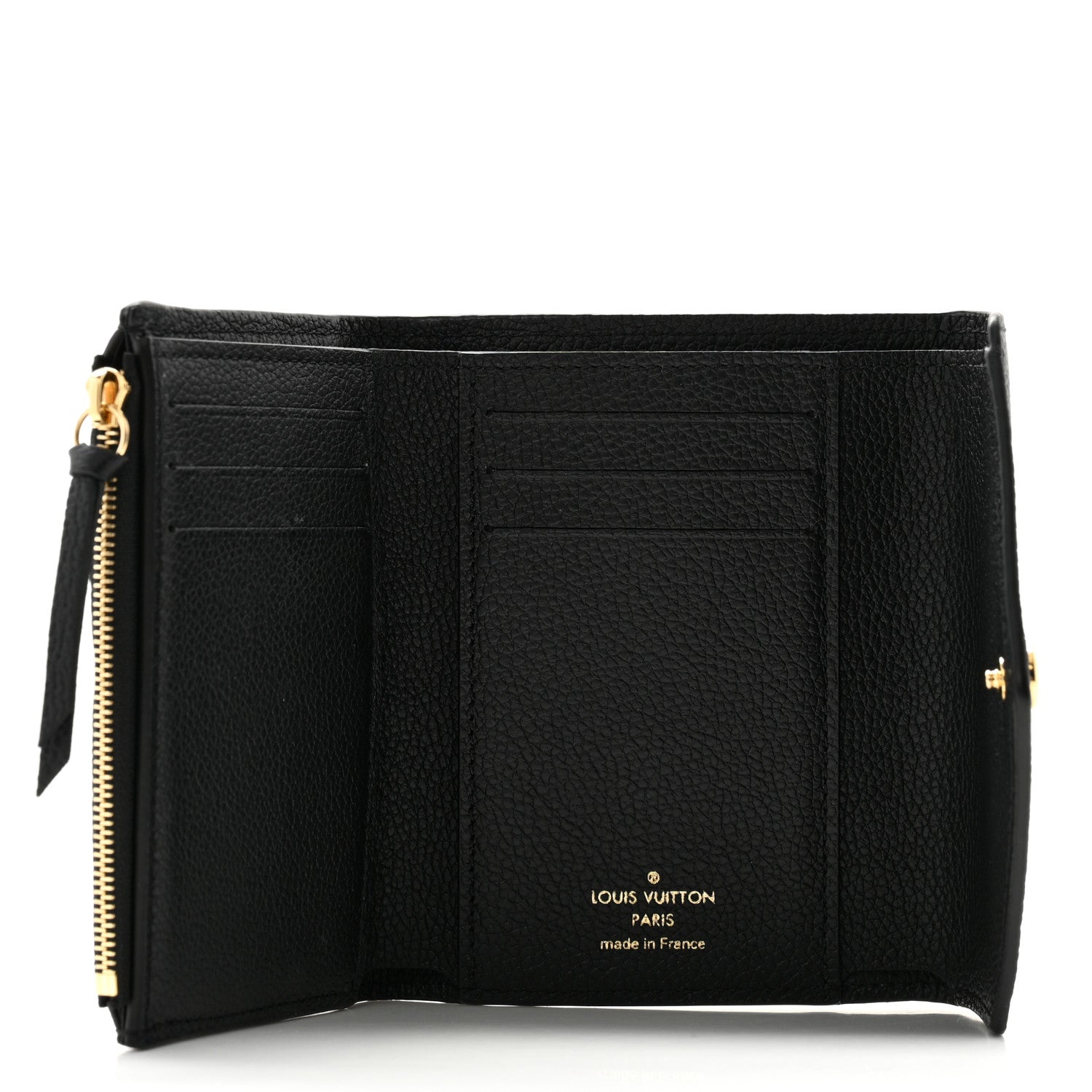 Louis Vuitton Empreinte Victorine Wallet Black 5 of 7