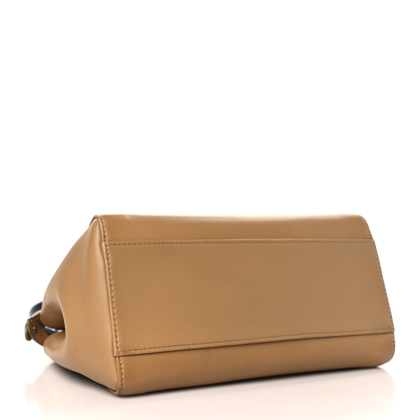 Nappa Colorblock Mini Peekaboo Iconic Satchel Cuoio Oceano Multicolor