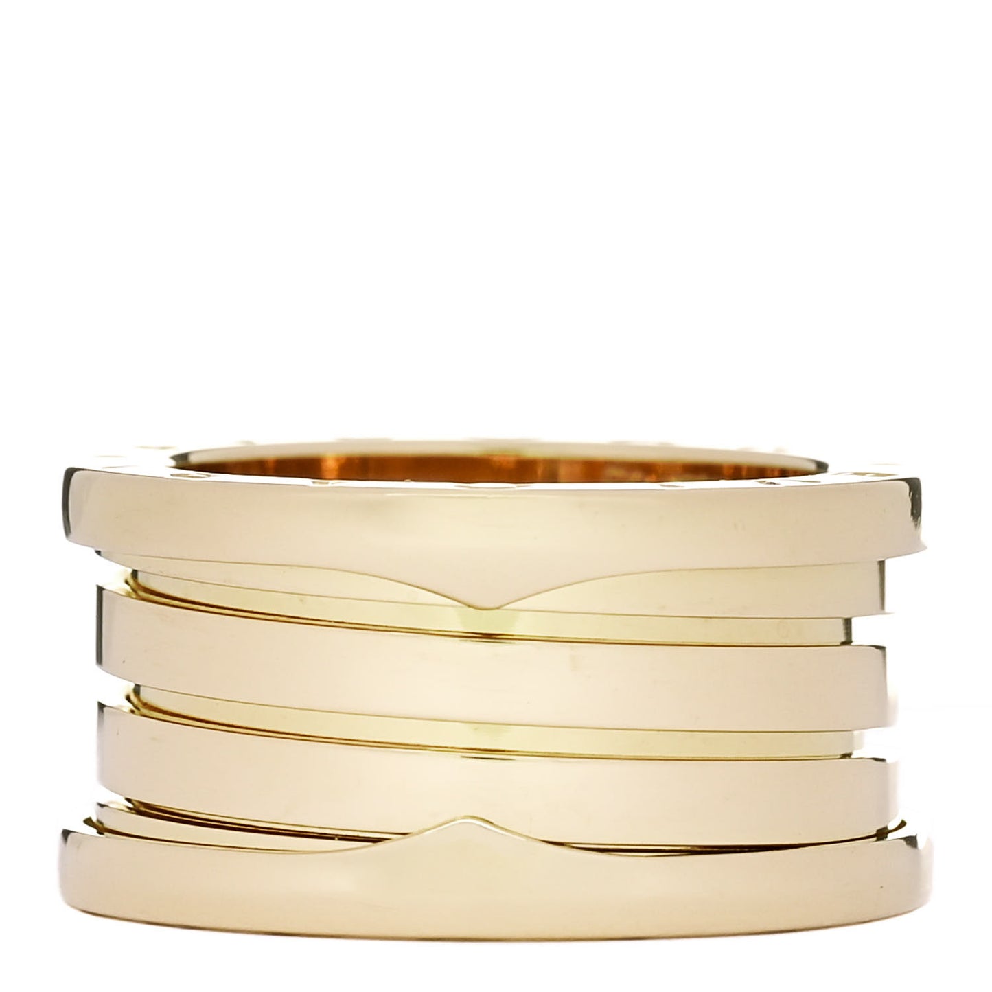 18K Yellow Gold B.Zero1 Four-Band Ring 52 6