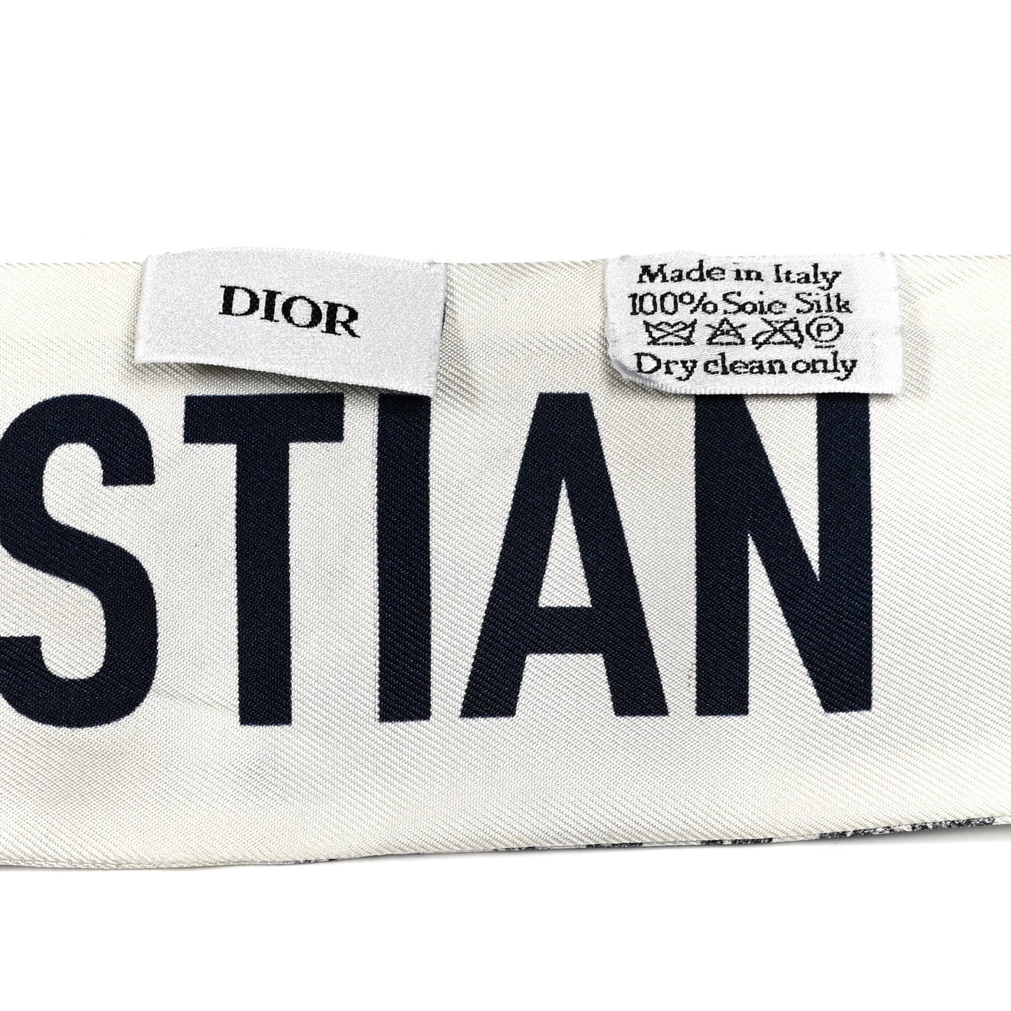 Silk Toile De Jouy Mitzah Scarf White