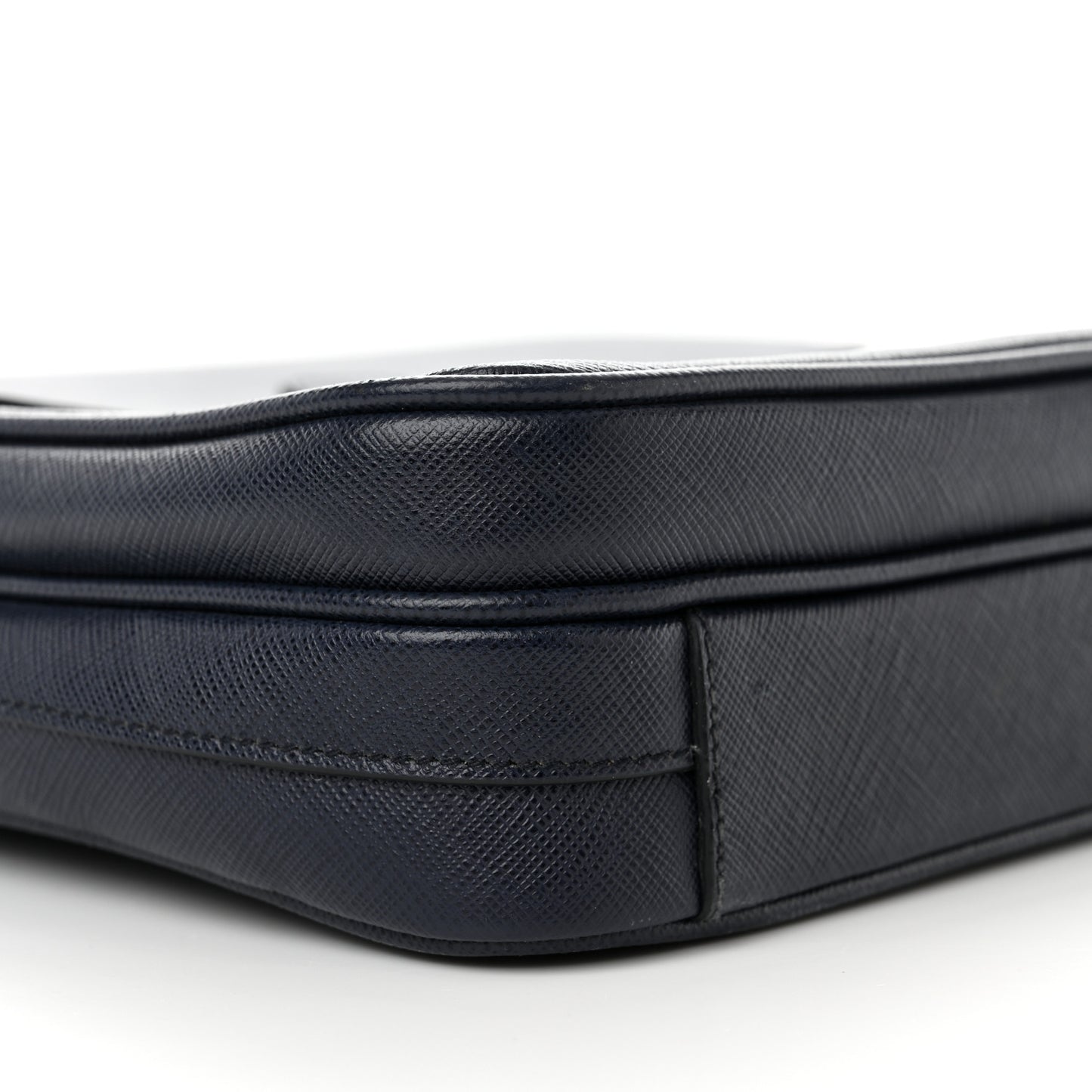 Saffiano Messenger Satchel Bluette
