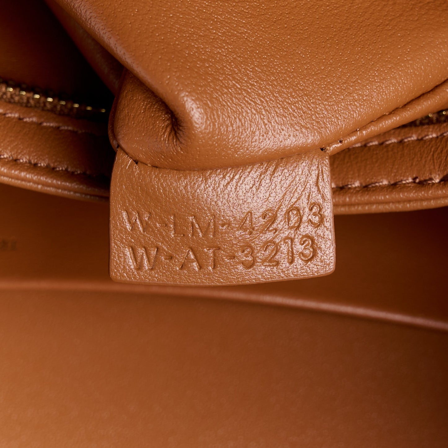 Triomphe Canvas Calfskin Medium Triomphe Bag Tan