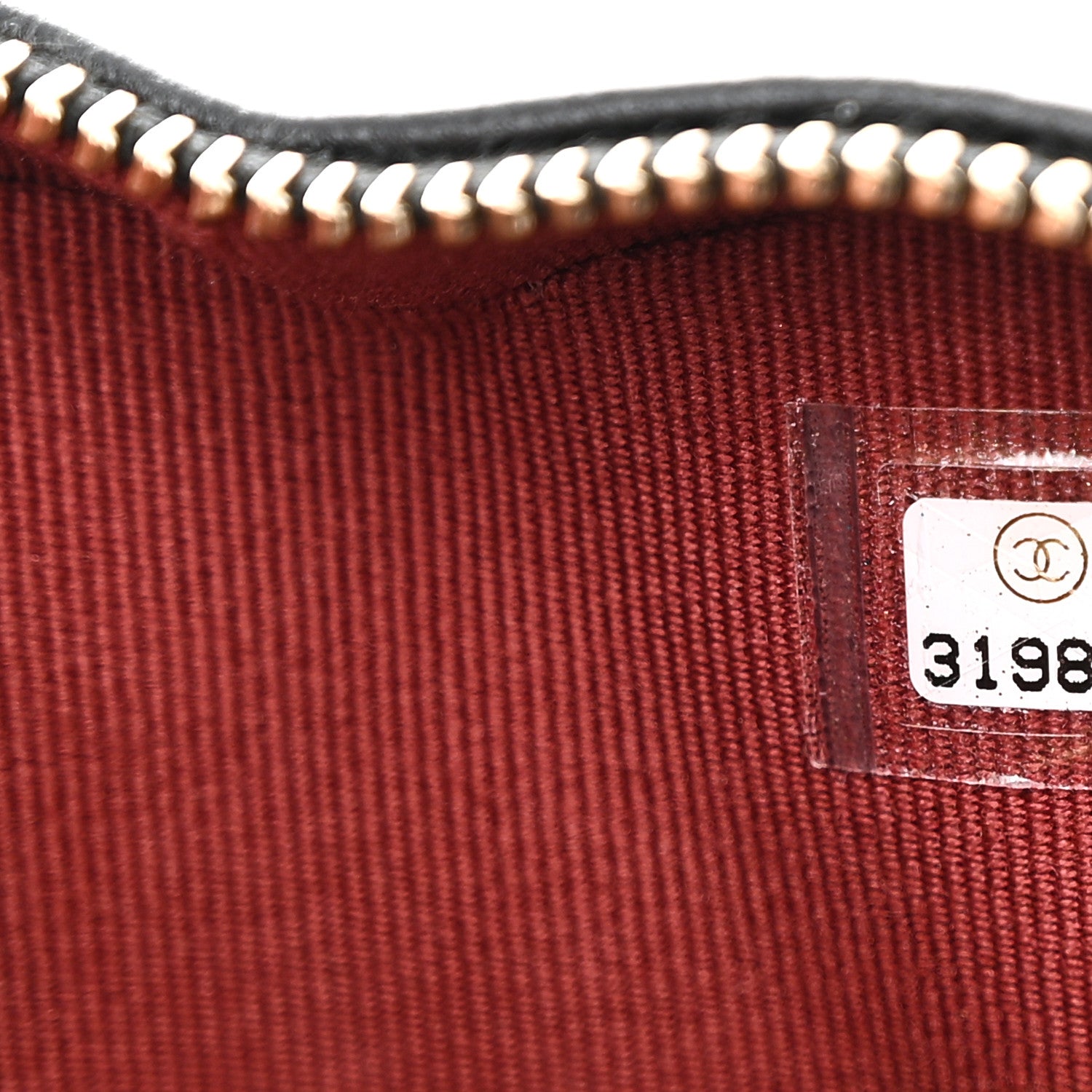 Chanel Lambskin Quilted CC In Love Heart Waist Belt Bag With Chain Black 7 of 11