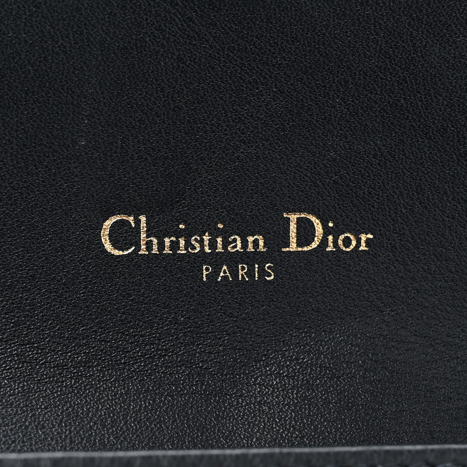Christian Dior Oblique Saddle Chain Wallet Blue 7 of 12