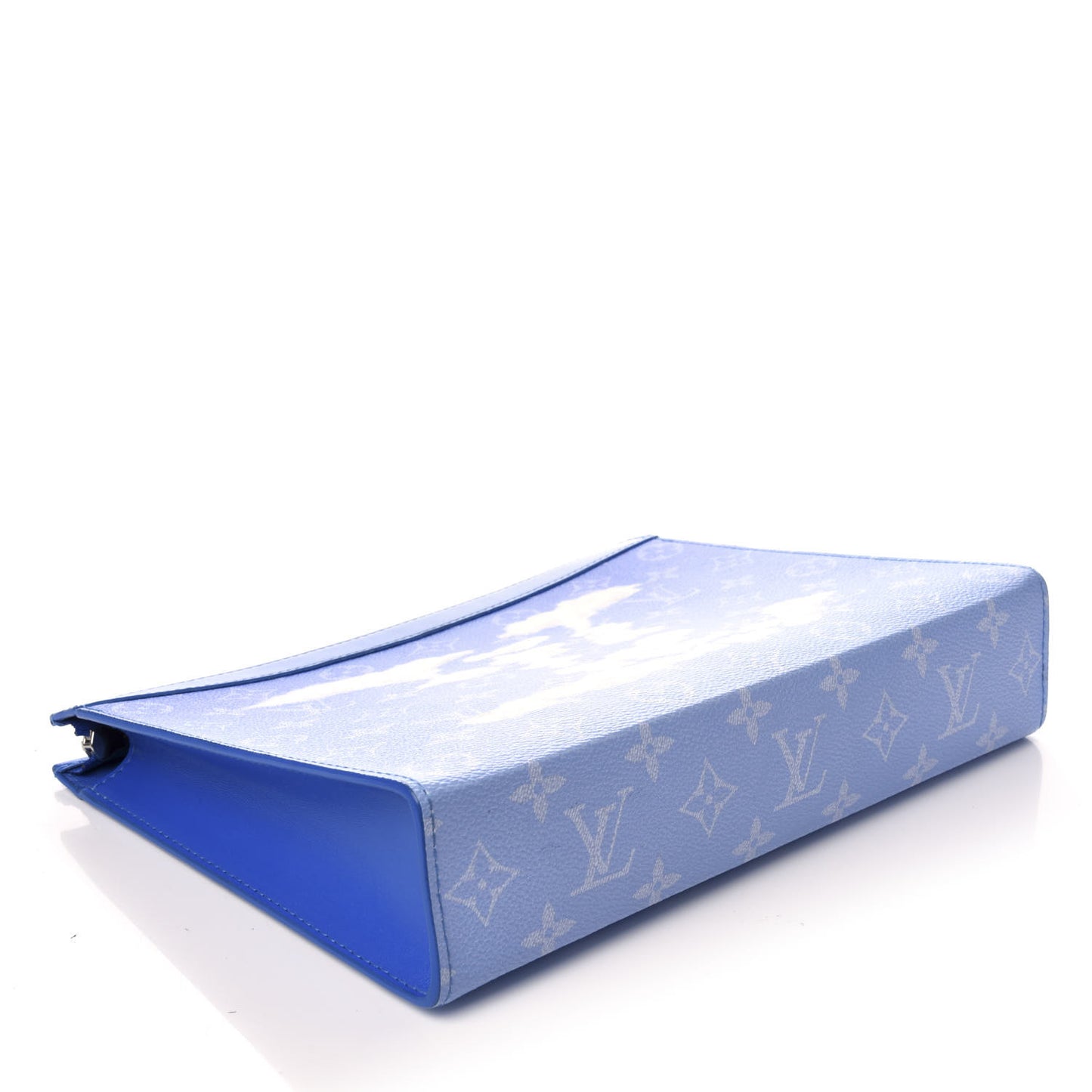 Monogram Clouds Pochette Voyage MM A4 Blue
