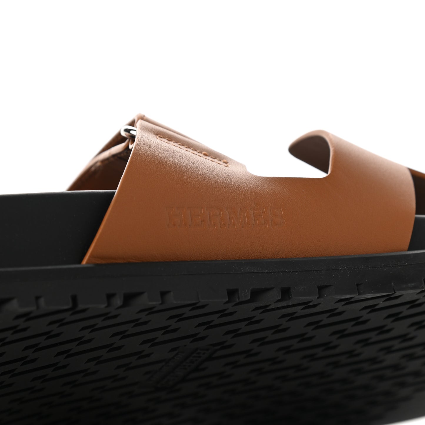Calfskin Womens Chypre Sandals 39.5 Gold