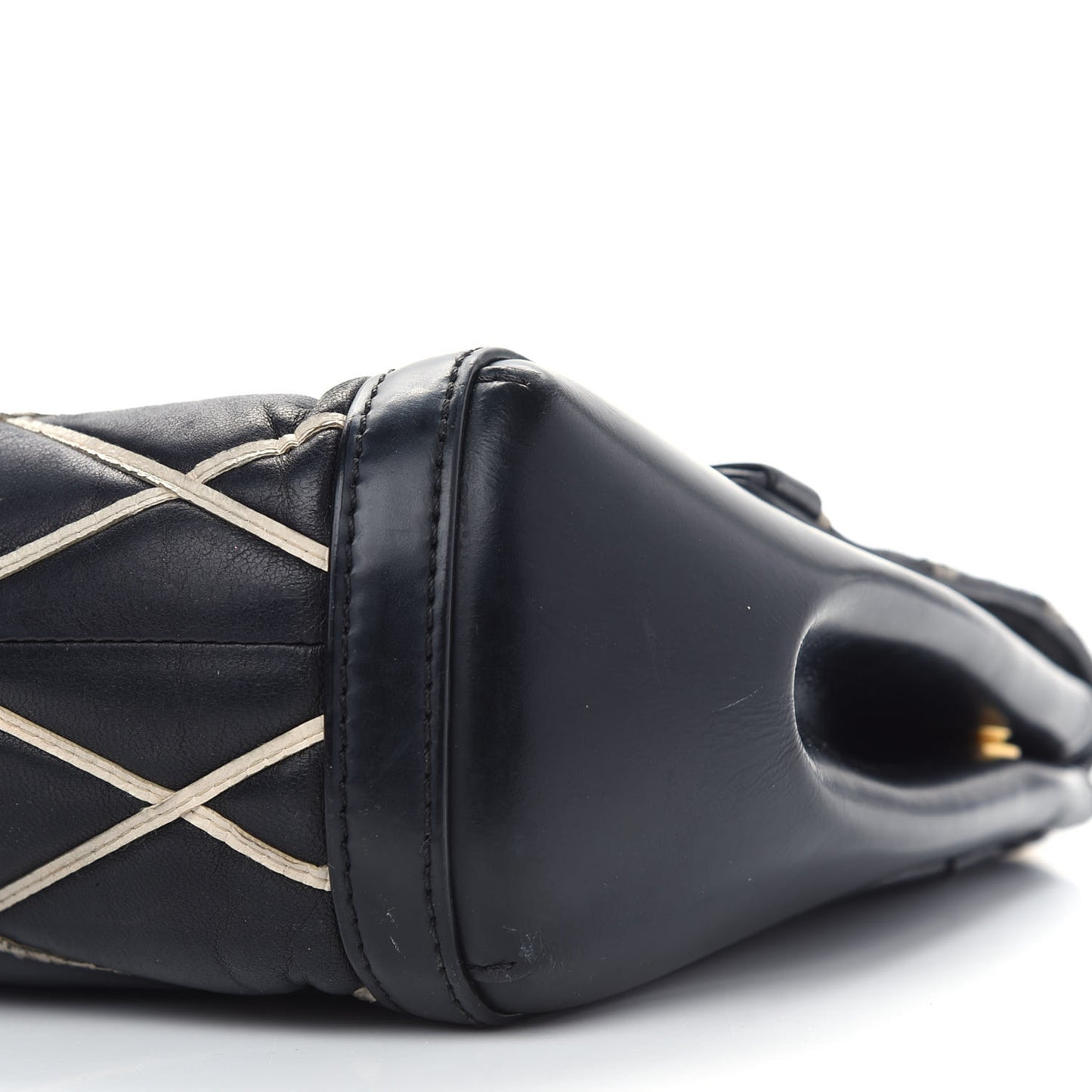 Lambskin Malletage Pochette Flap Black