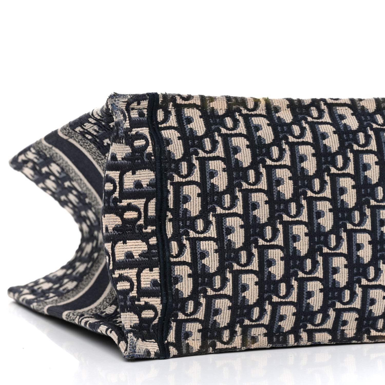 Christian Dior Oblique Medium Book Tote Blue Multicolor 9 of 16