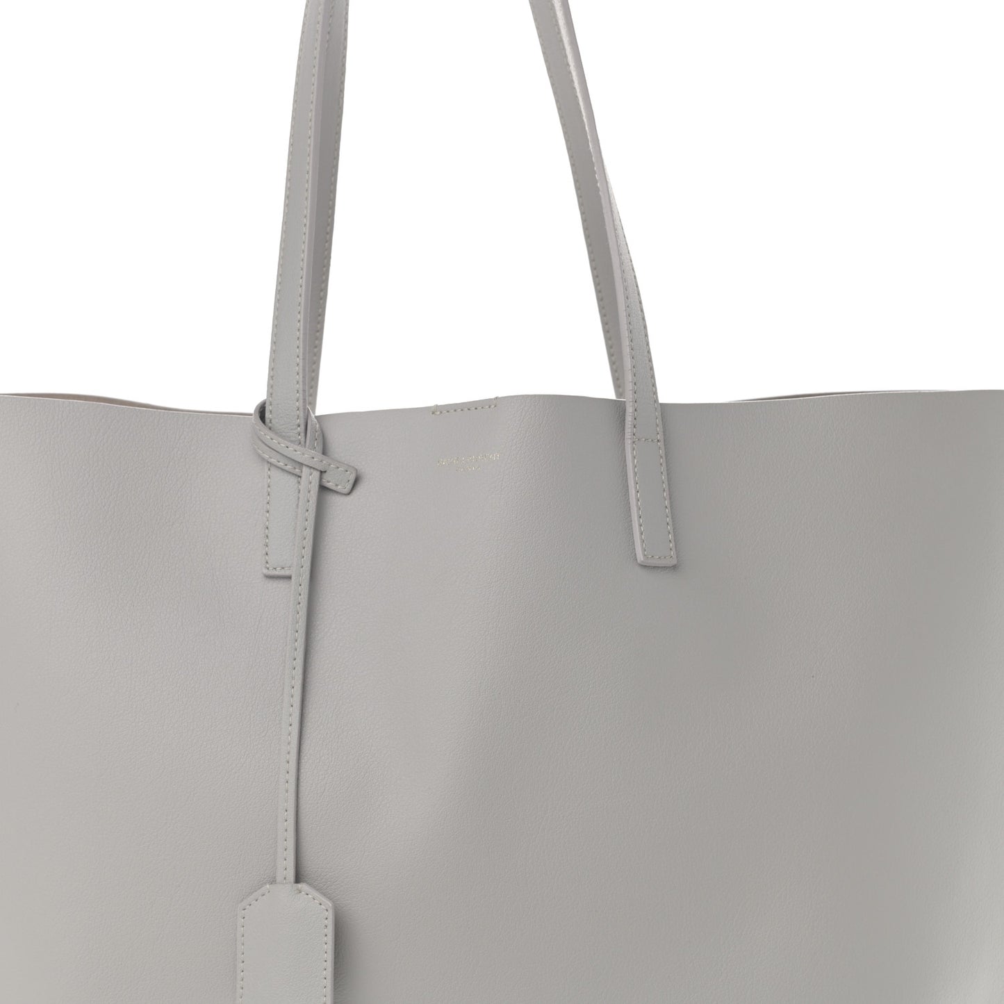 Calfskin Large Shopping Tote Granite