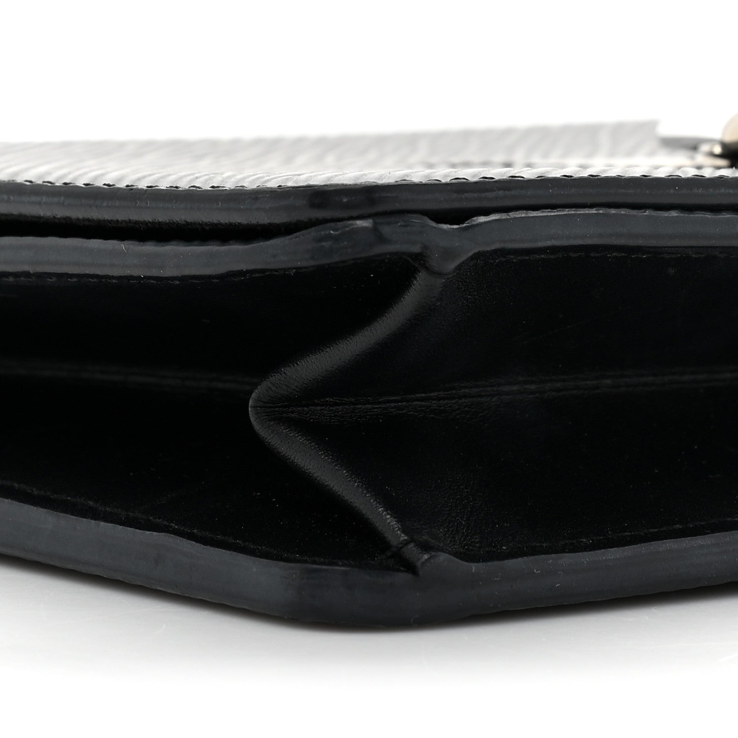 Louis Vuitton Epi Twist Belt Chain Wallet Black 9 of 14