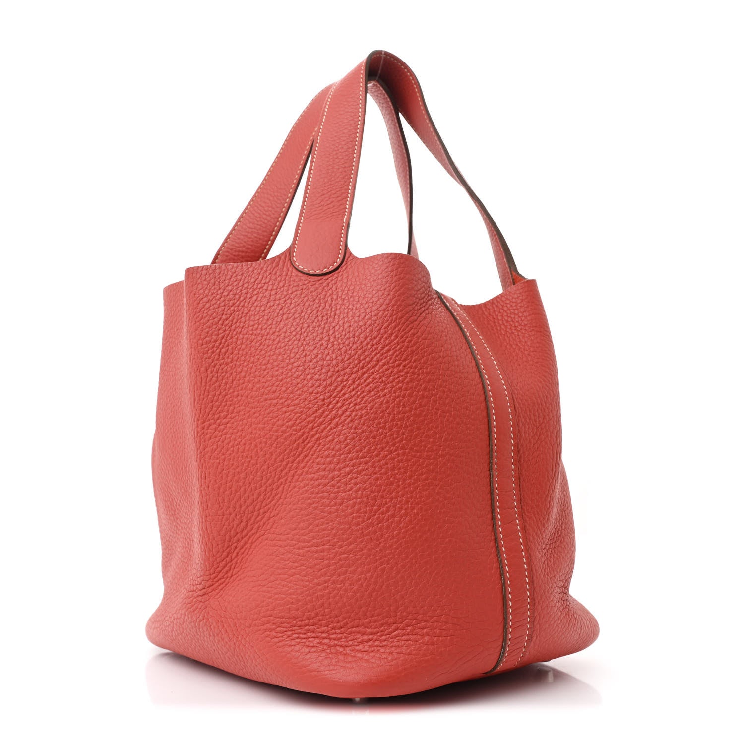 Hermes Taurillon Clemence Picotin Lock 22 MM Sanguine 3 of 10