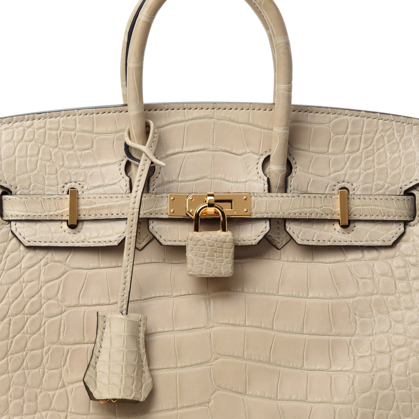 Matte Alligator Birkin 25 Trench