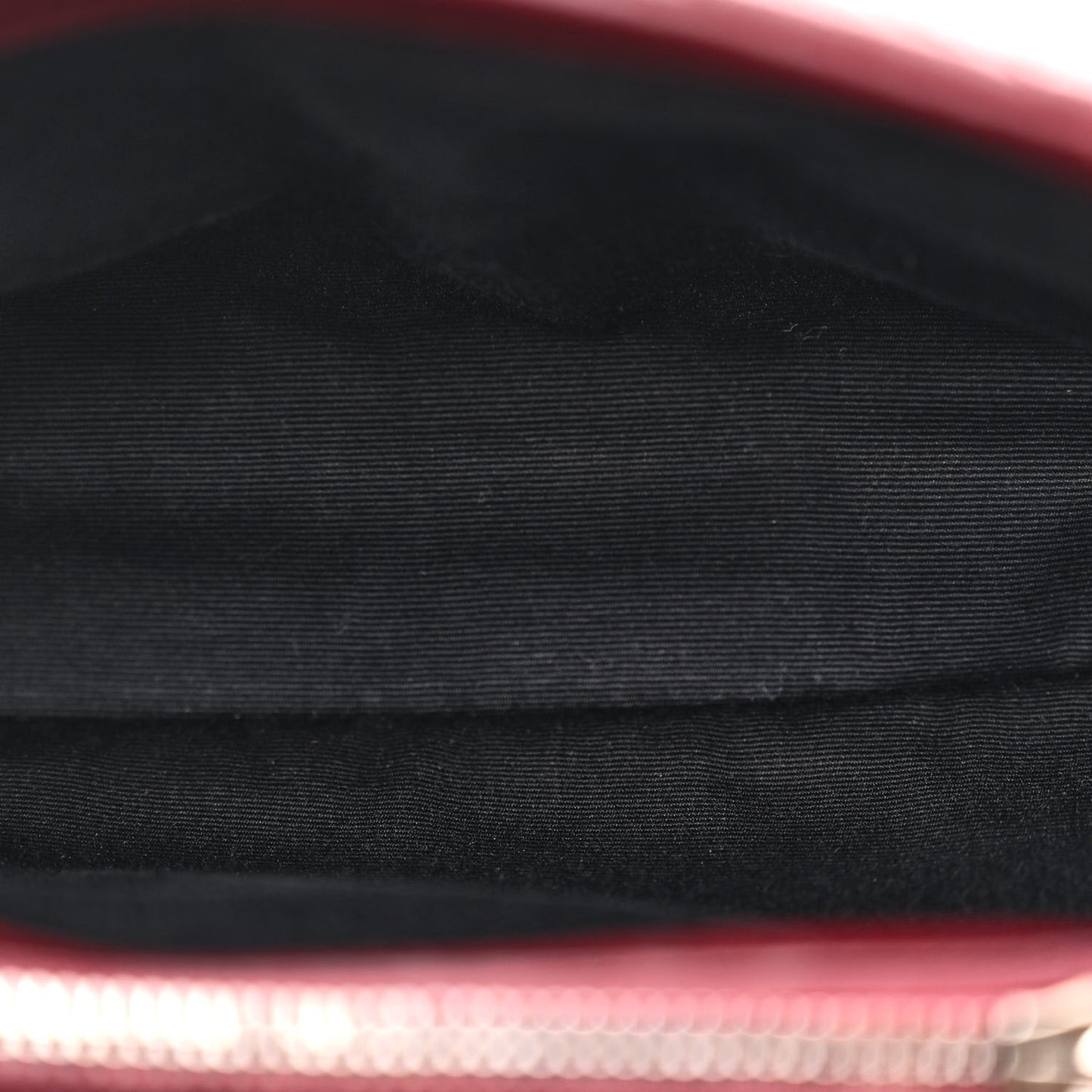 Sheepskin Matelasse Chevron Monogram Medium College Bag Old Brandy