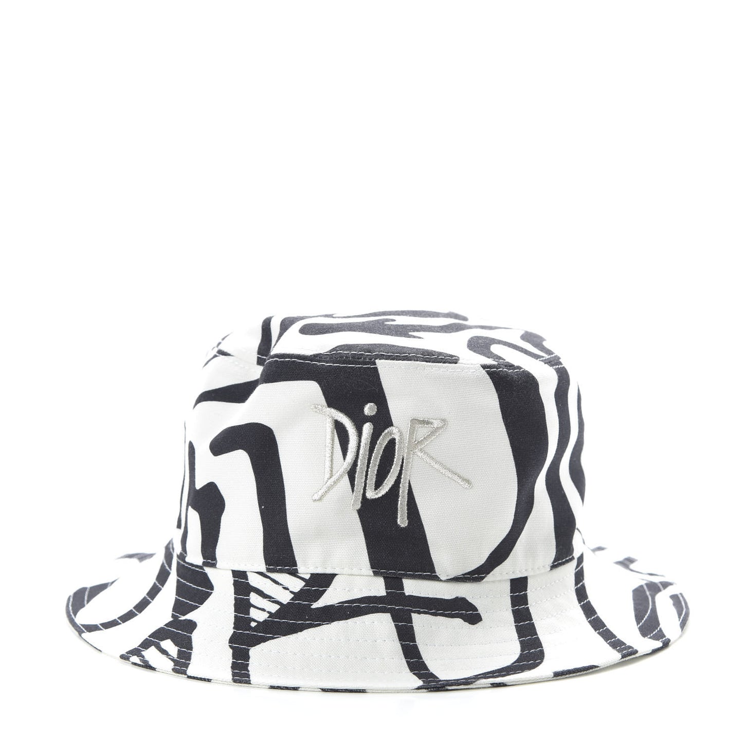 X SHAWN STUSSY Bucket Hat L Black White