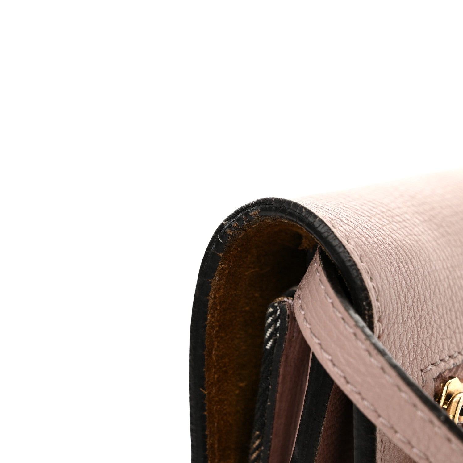 Burberry Derby Calfskin House Check Small Macken Crossbody Bag Pale Orchid 15 of 17