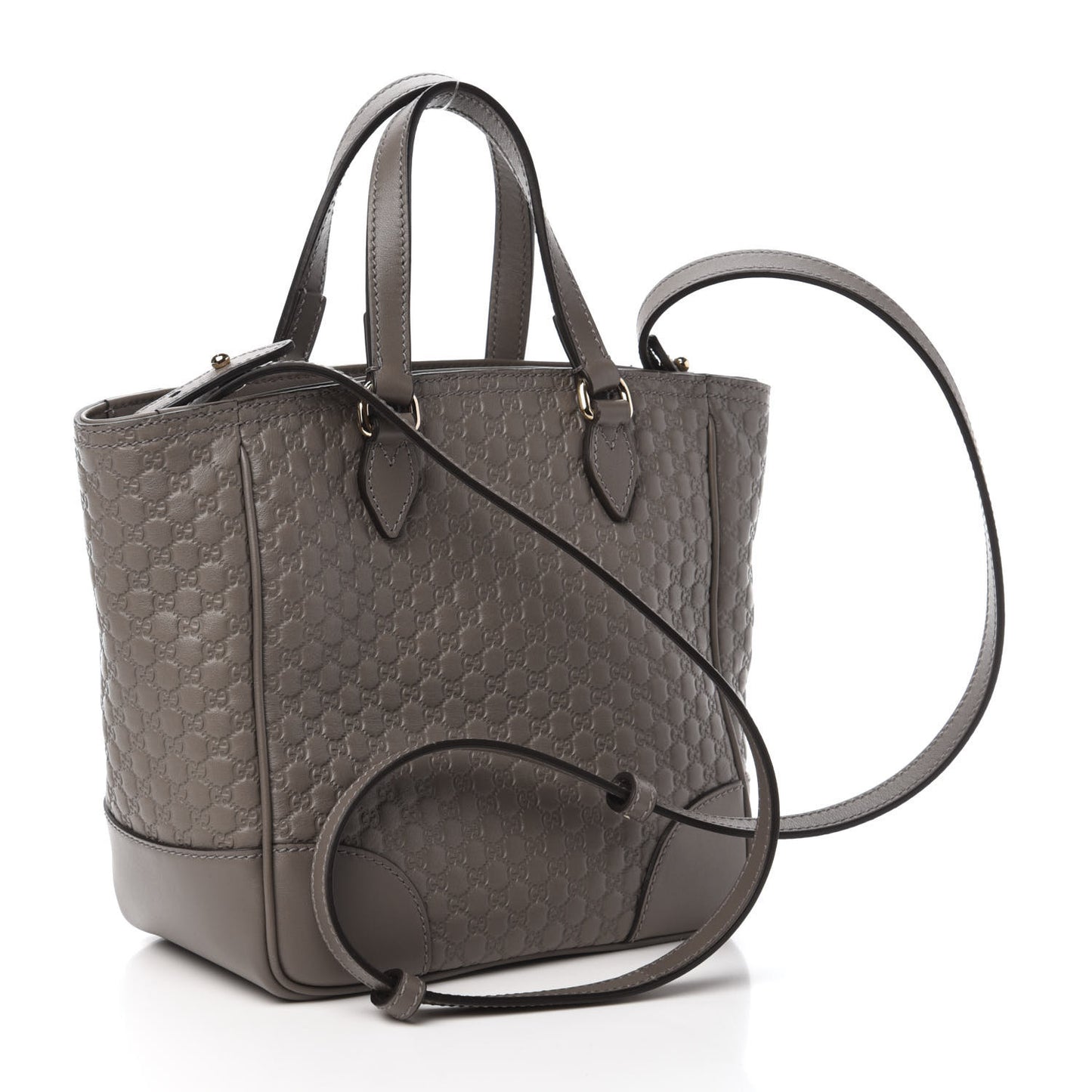 Microguccissima Small Bree Tote Graphite