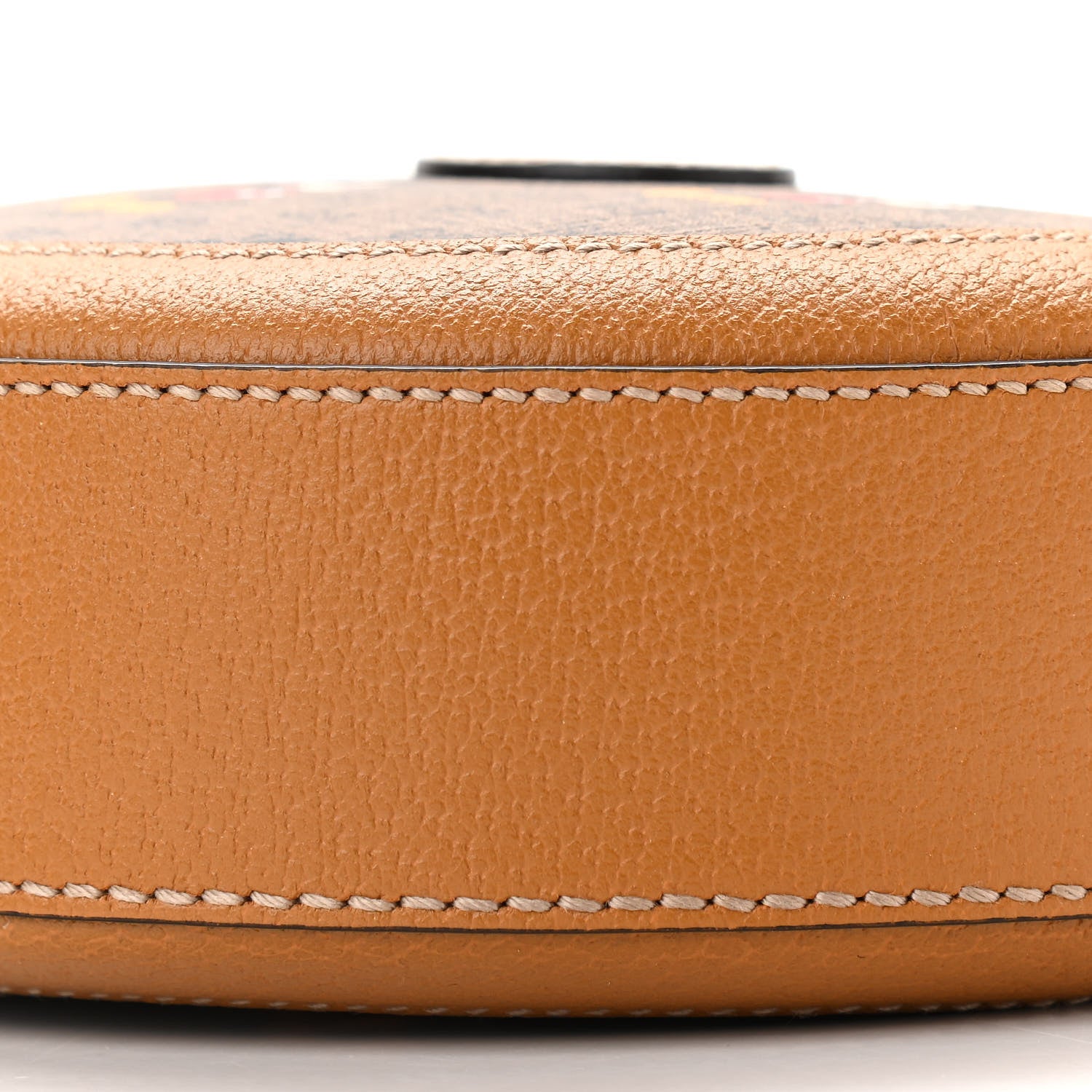 Gucci X DISNEY Mini Vintage GG Supreme Monogram Mickey Mouse Round Shoulder Bag Beige Vintage Sun Oil 11 of 11