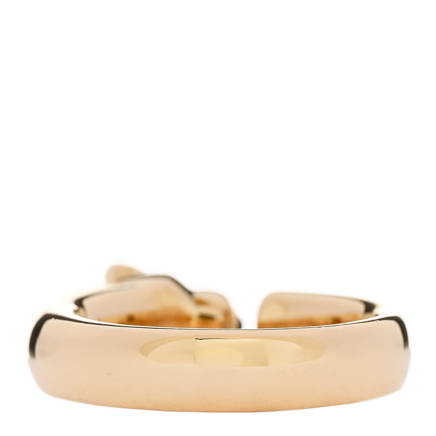 18K Yellow Gold Tsavorite Onyx 7mm Panthere De Cartier Ring 52 6