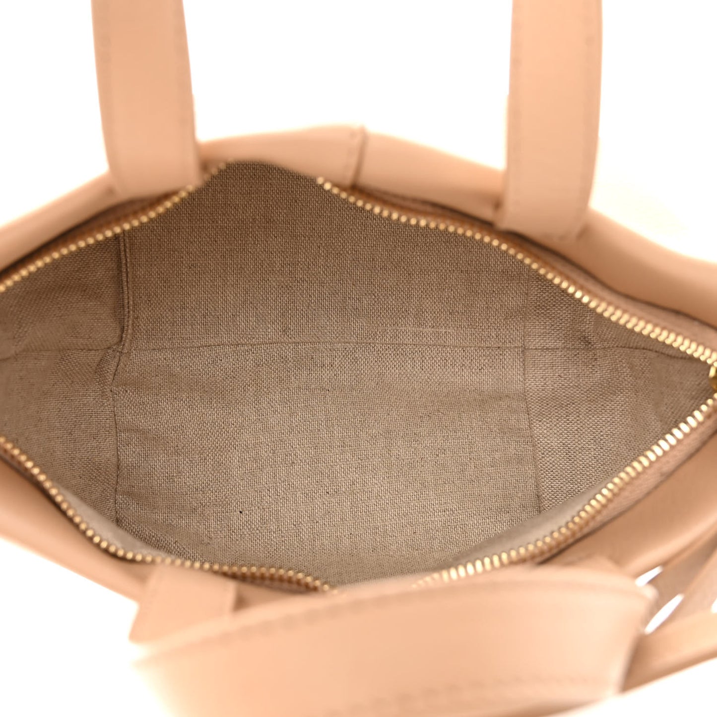 Calfskin Mini Tulipano Bag Nocciola