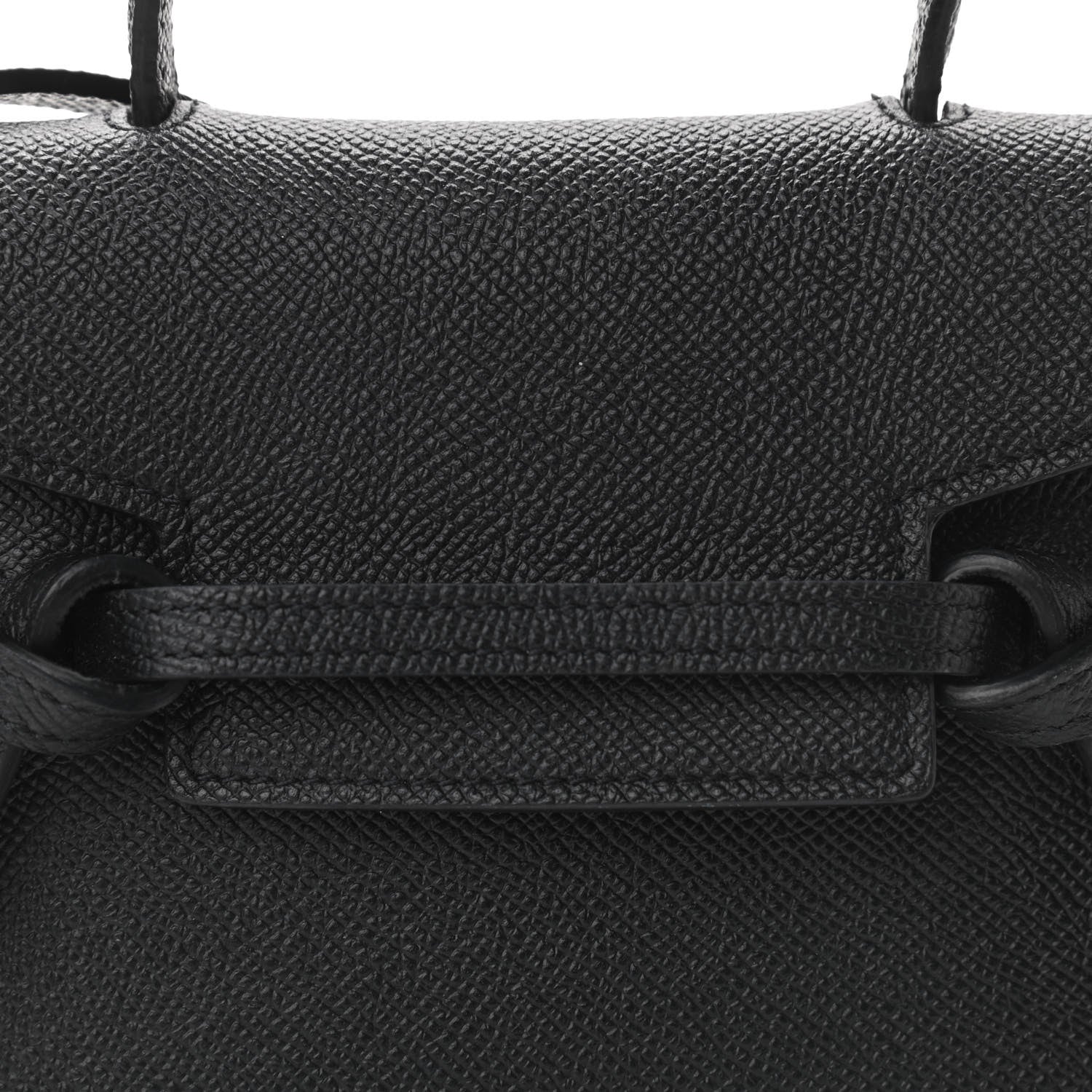 Celine Grained Calfskin Pico Belt Bag Black 7 of 9