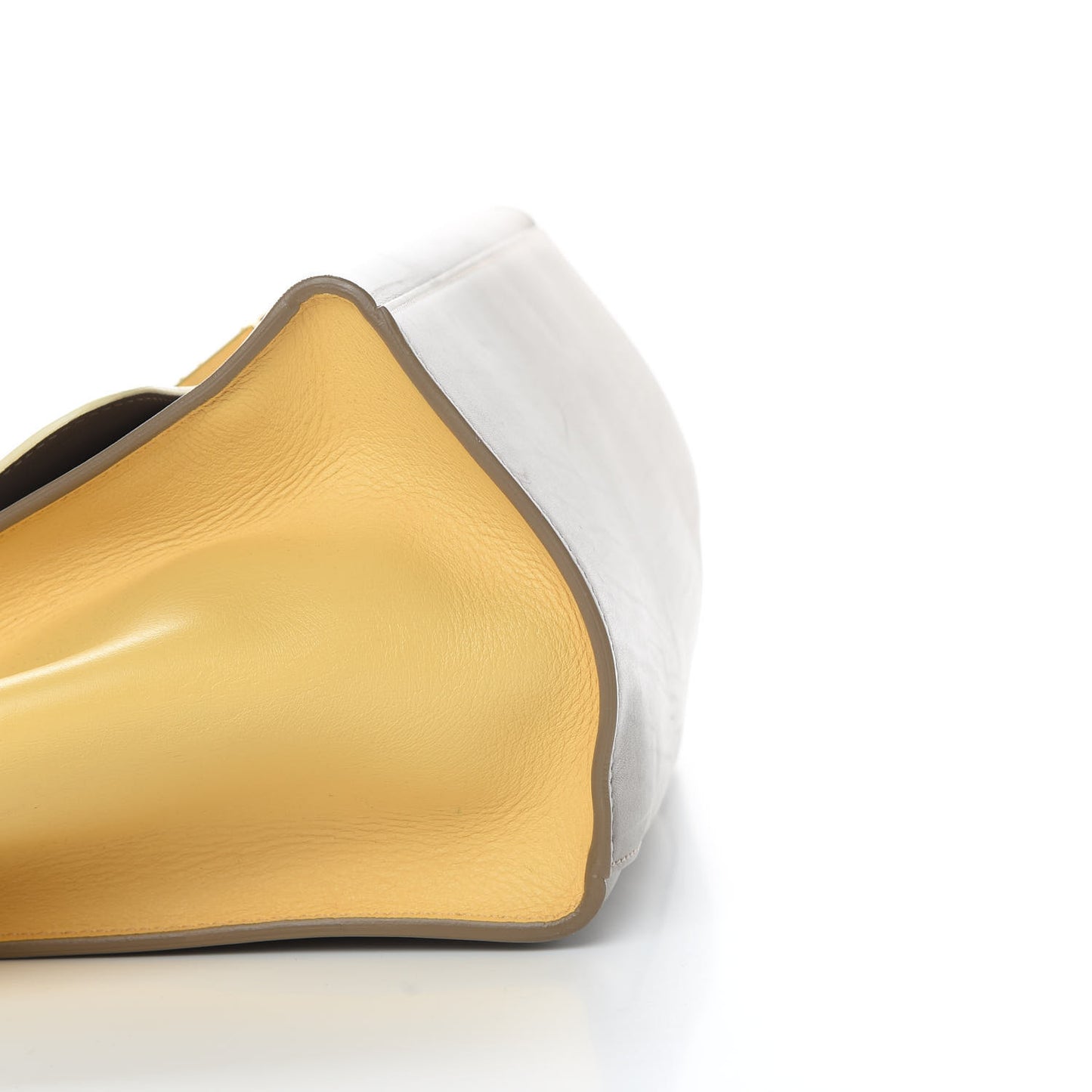 Smooth Calfskin Medium Tri-Color Trapeze Butter