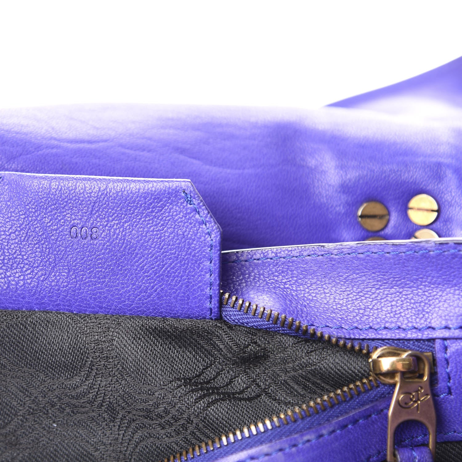 Proenza Schouler Lambskin Medium PS1 Satchel Purple Rain 7 of 11