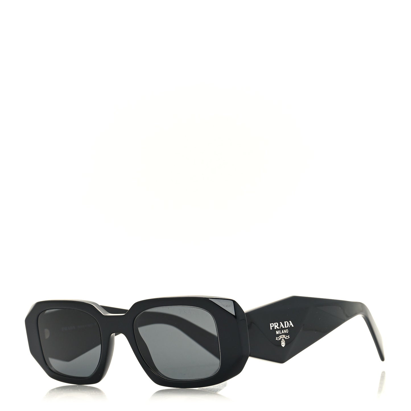 Acetate Symbole Sunglasses SPR 17W Black