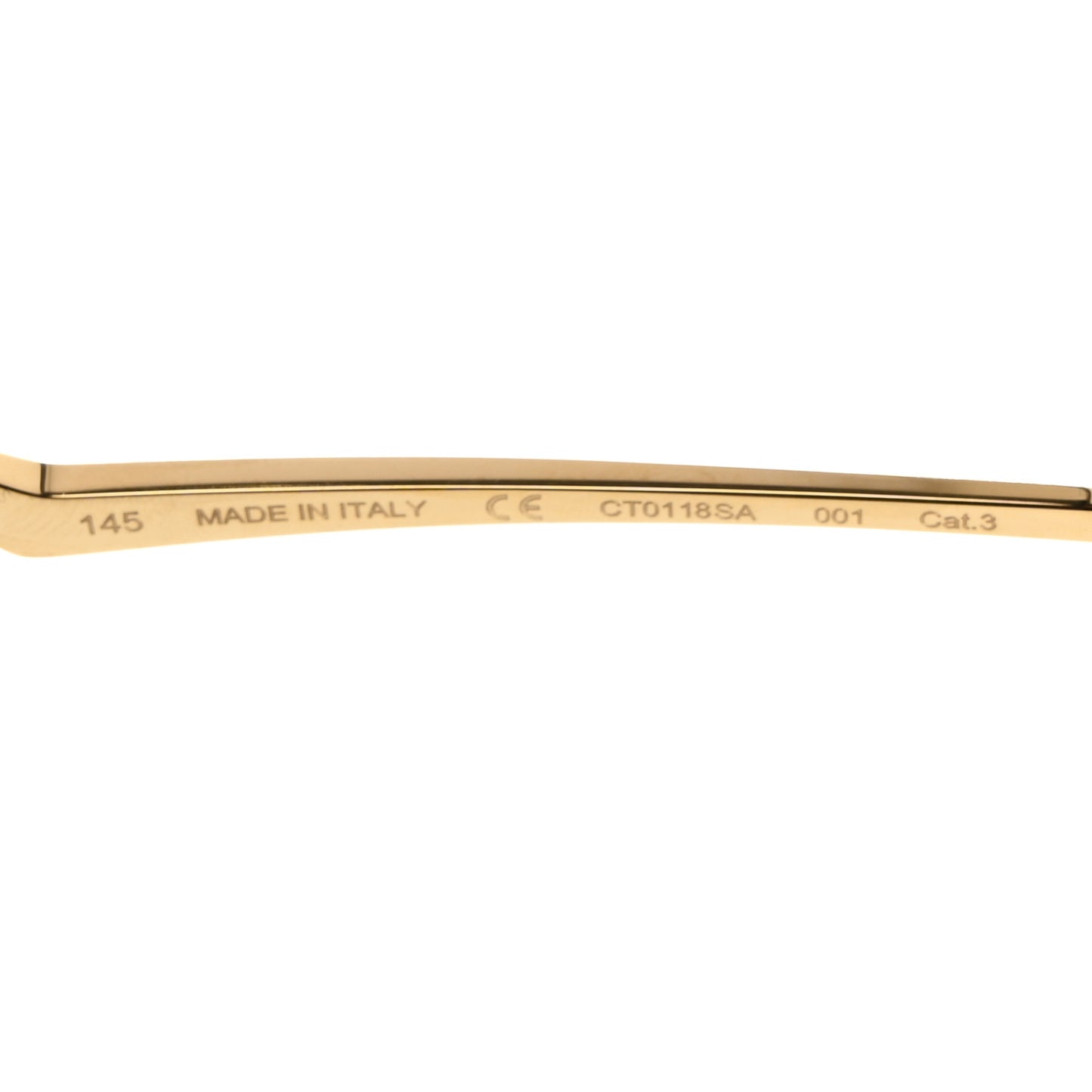 Panthere De Cartier Sunglasses Black