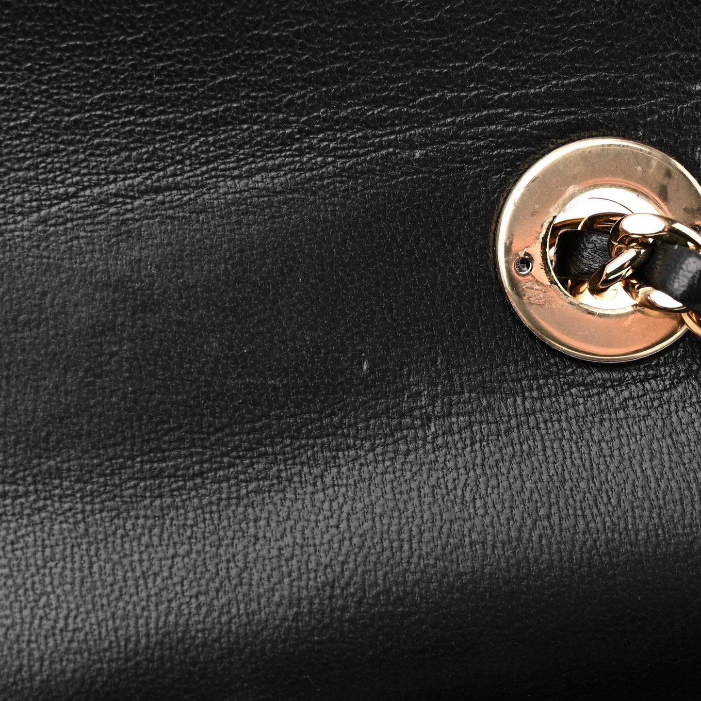 Lambskin Quilted Mini Trendy CC Chain Wallet Black