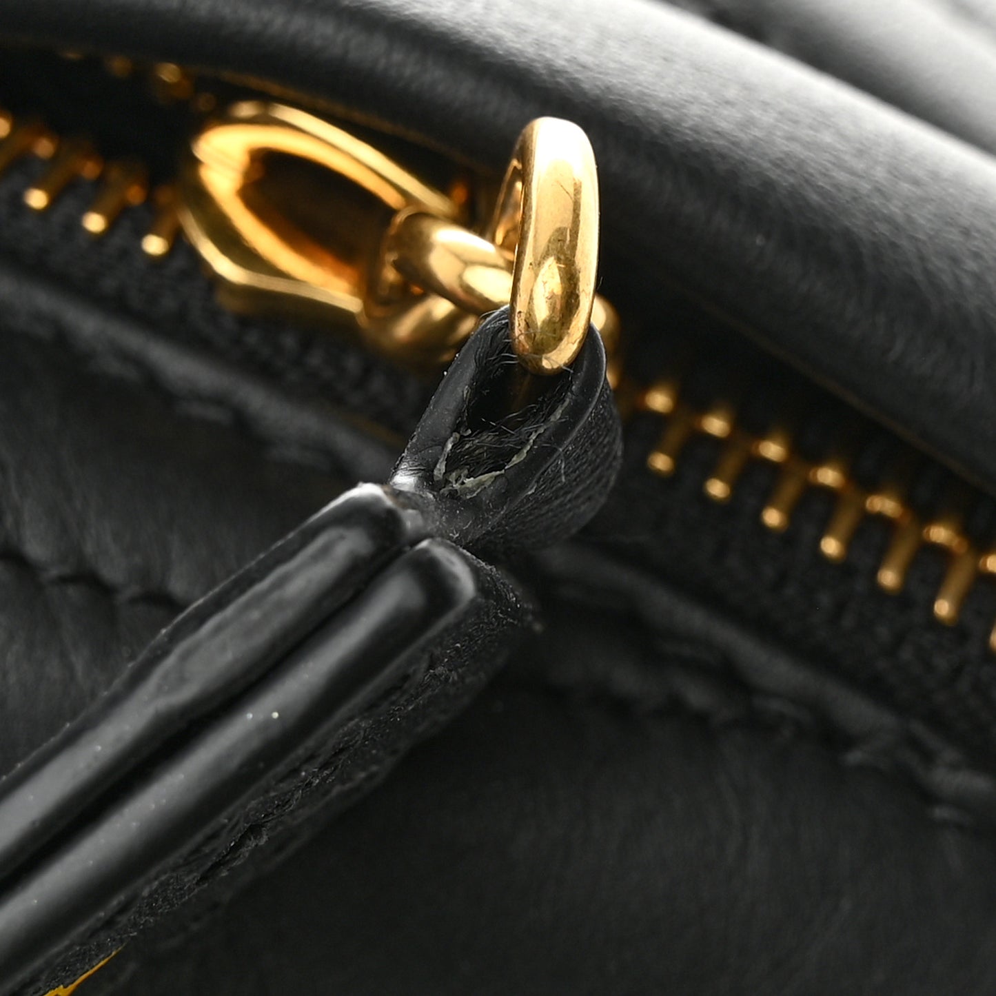Calfskin Quilted New Wave Bumbag Black