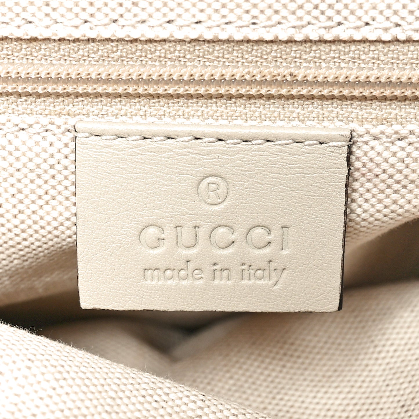Guccissima Medium Sukey Tote Mystic White