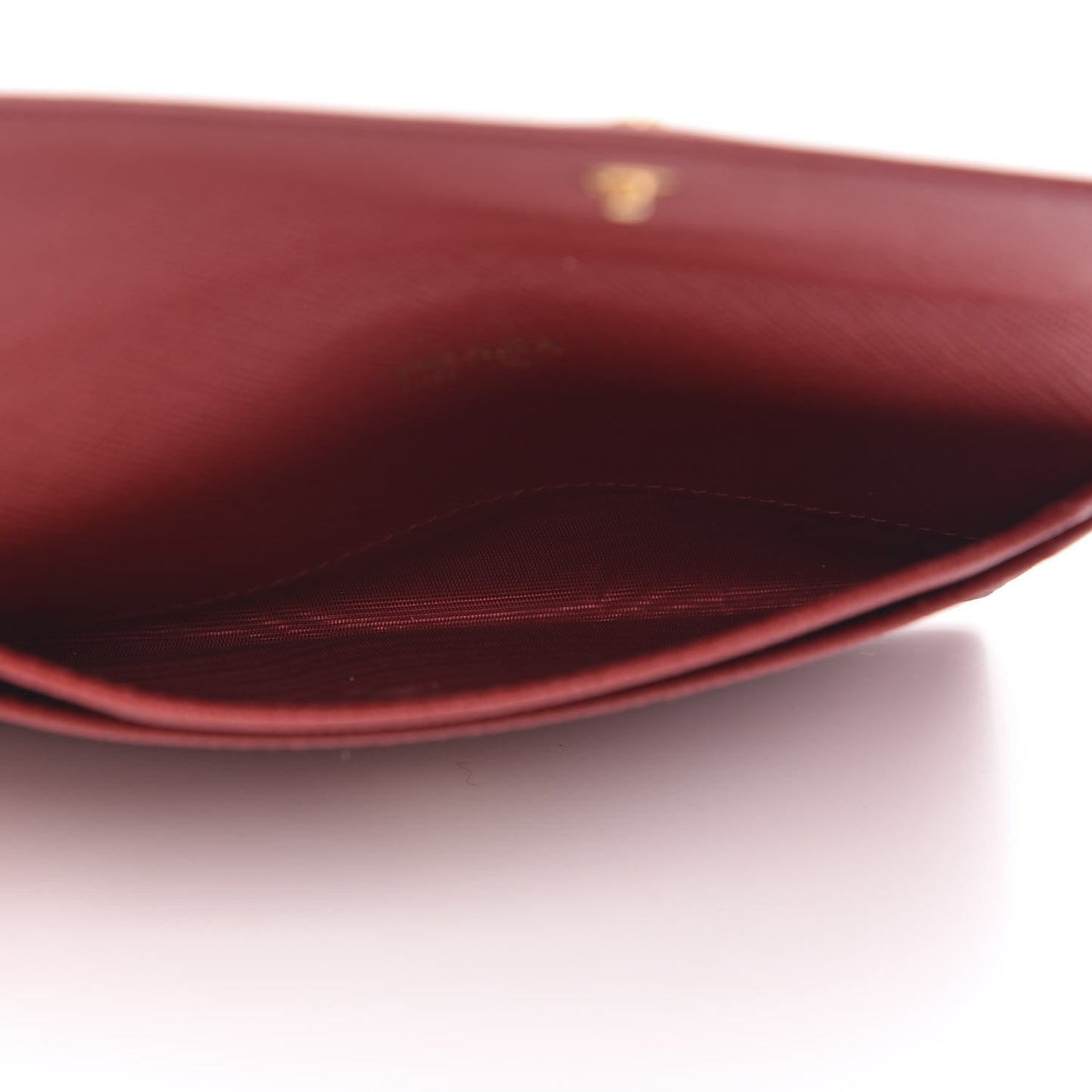 Saffiano Metal Flap Wallet Fuoco