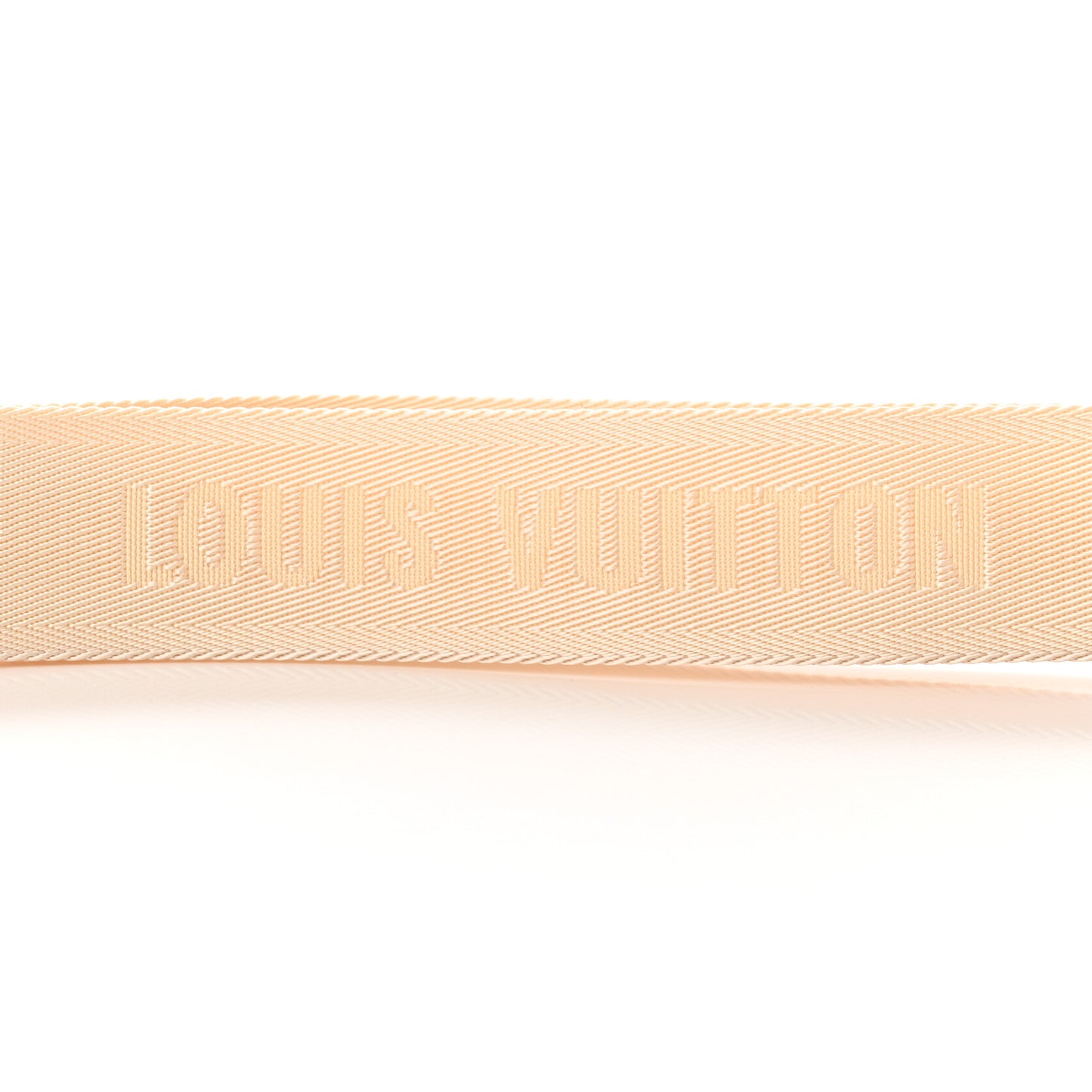 Jacquard Monogram Adjustable Shoulder Strap New Creme