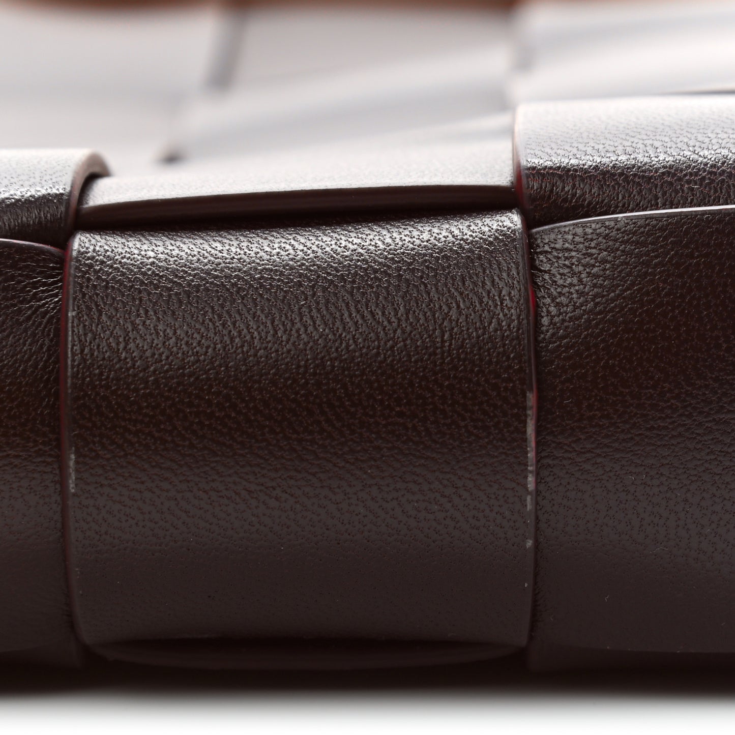 Nappa Intrecciato The Snap Clutch Grape