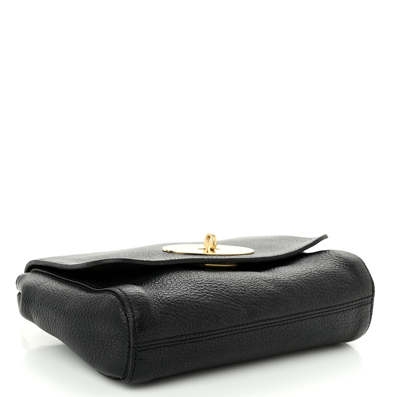 Mulberry Glossy Goatskin Small Lily Flap Black 4 of 9