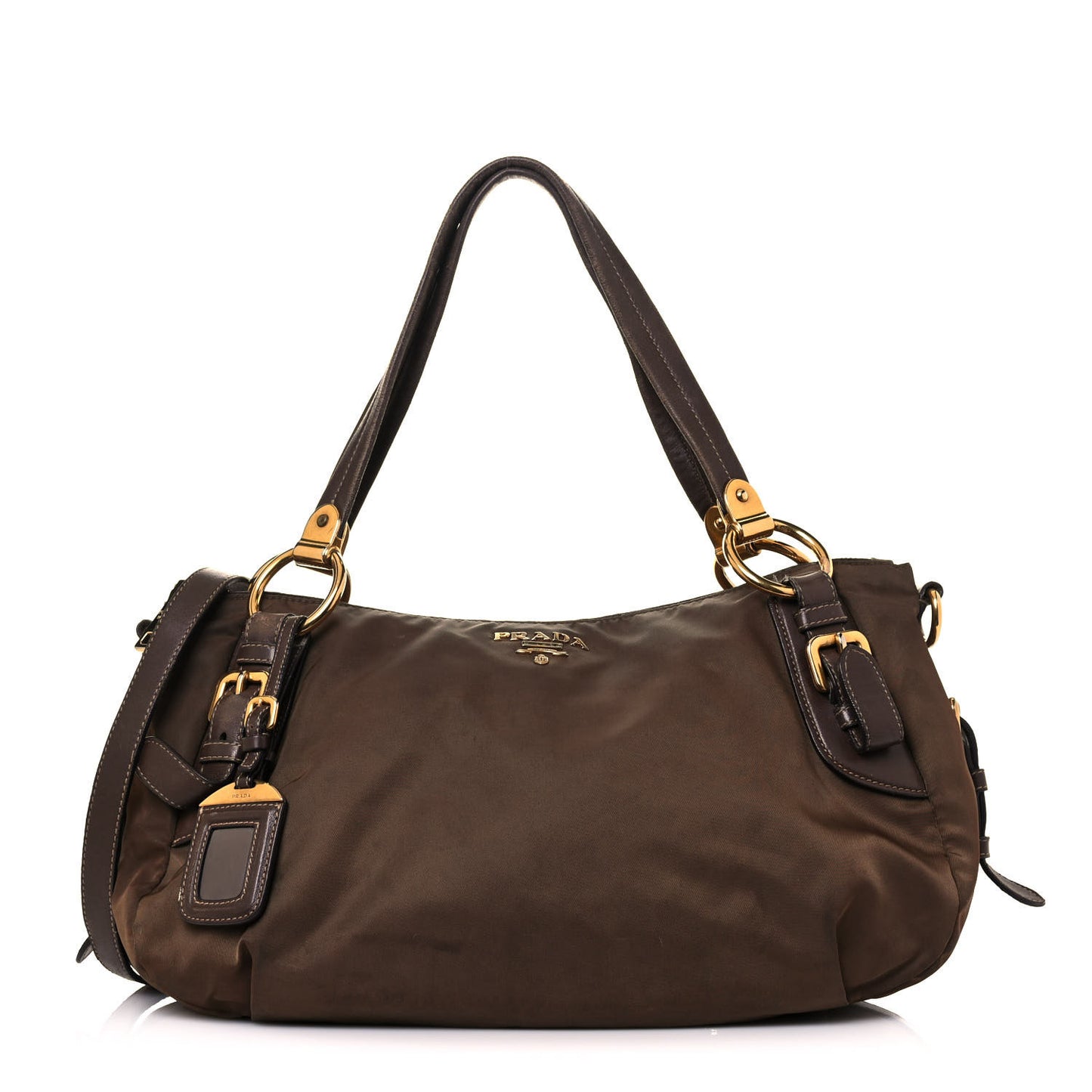 Tessuto Nylon Vitello Daino Satchel Corinto